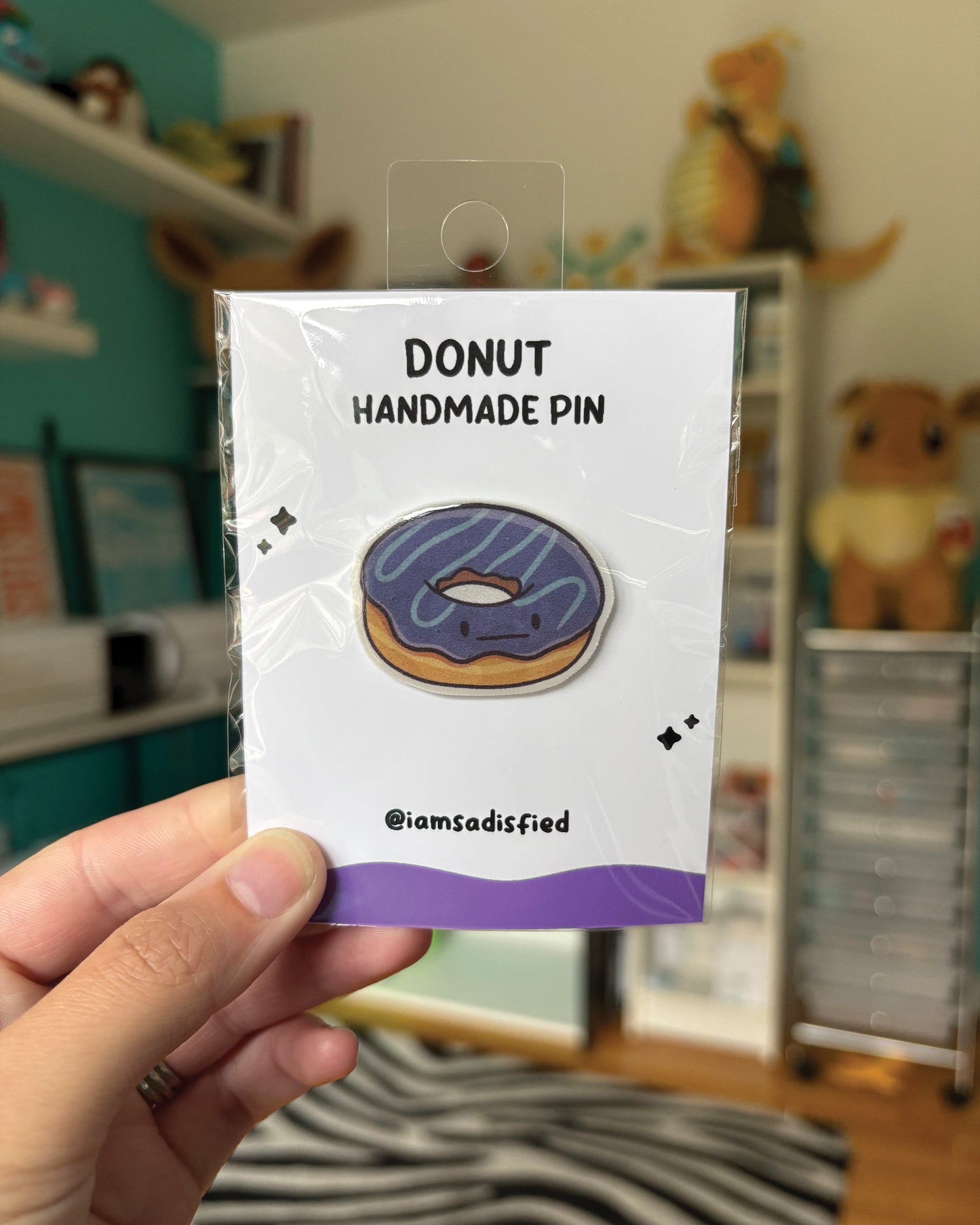 Donut Handmade Pin