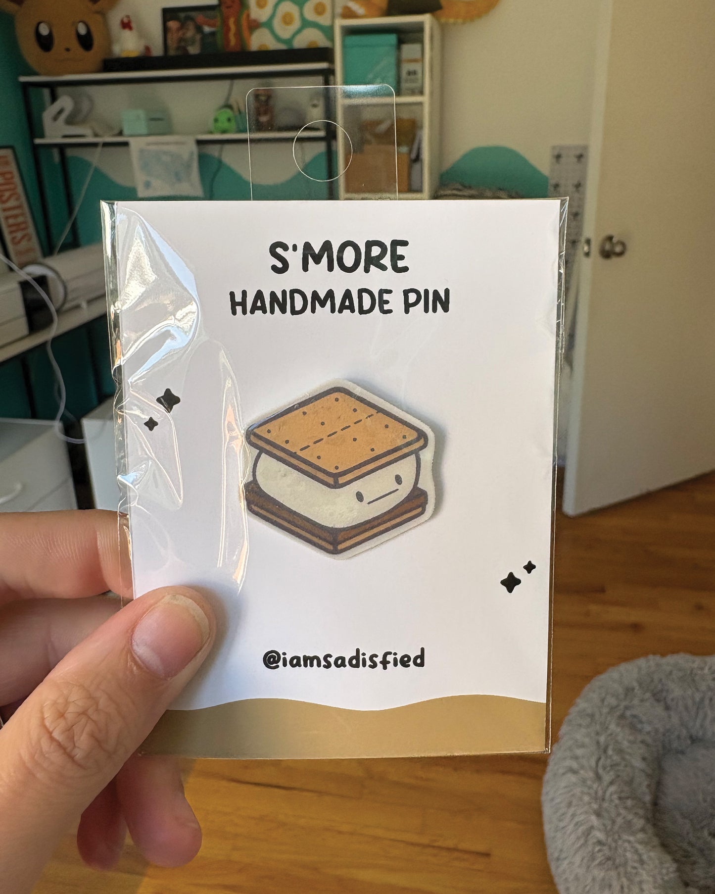 S'mores Handmade Pin