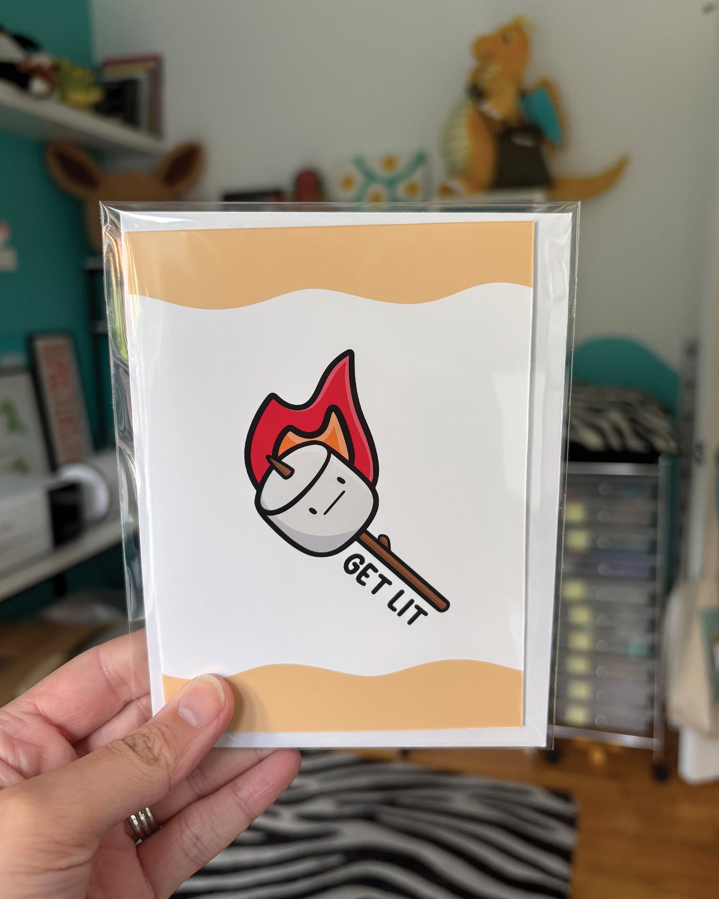 Get Lit Greeting Card