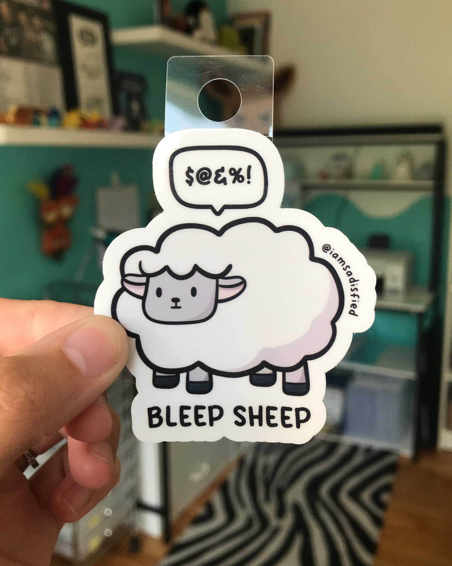 Bleep Sheep Sticker