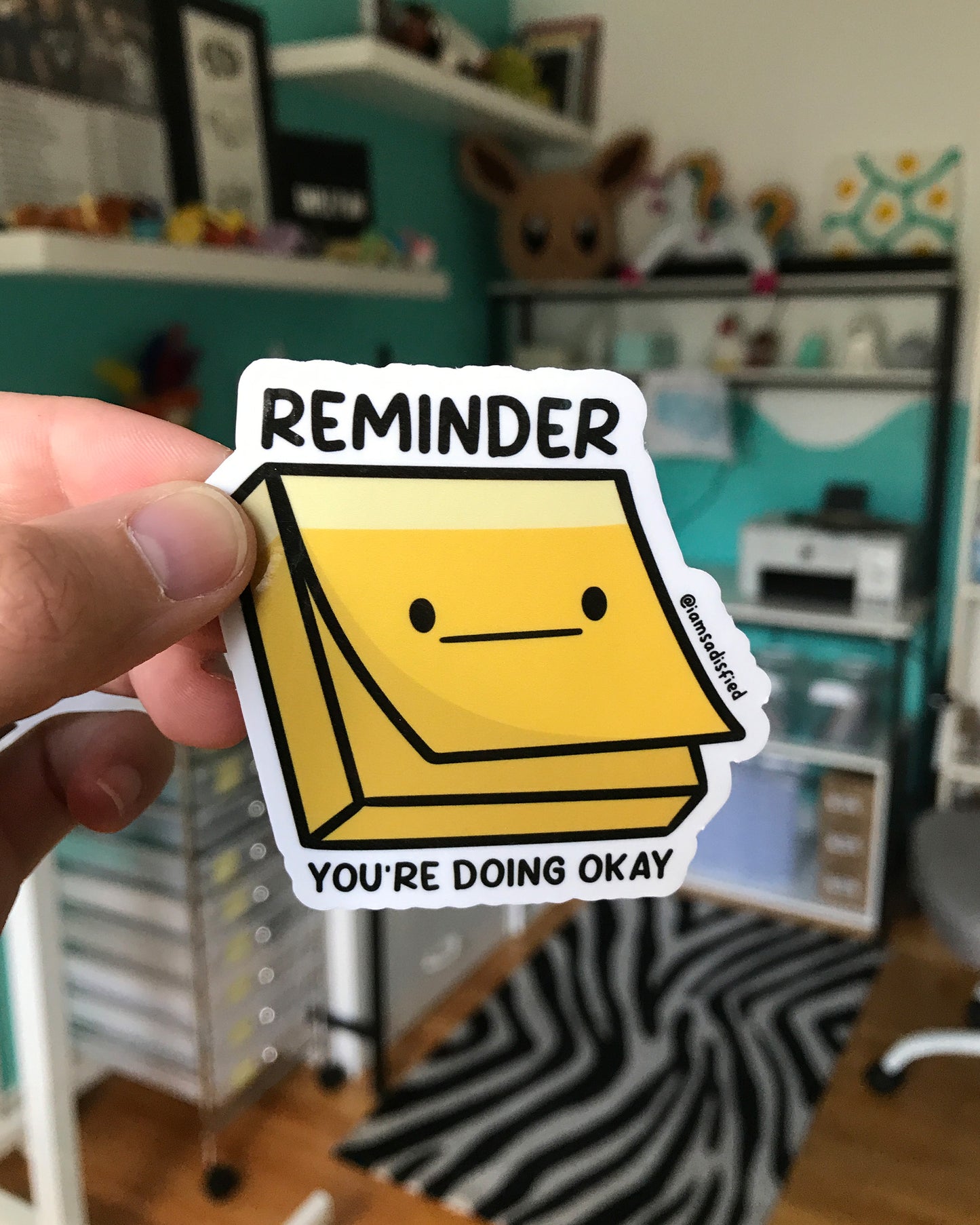 Reminder You're Doing Okay Sticker