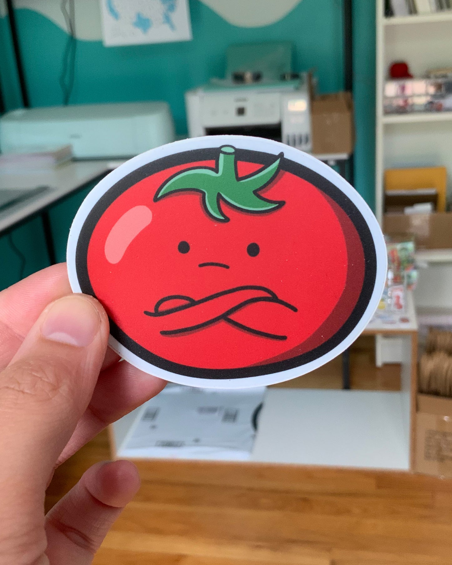 No-mato Sticker