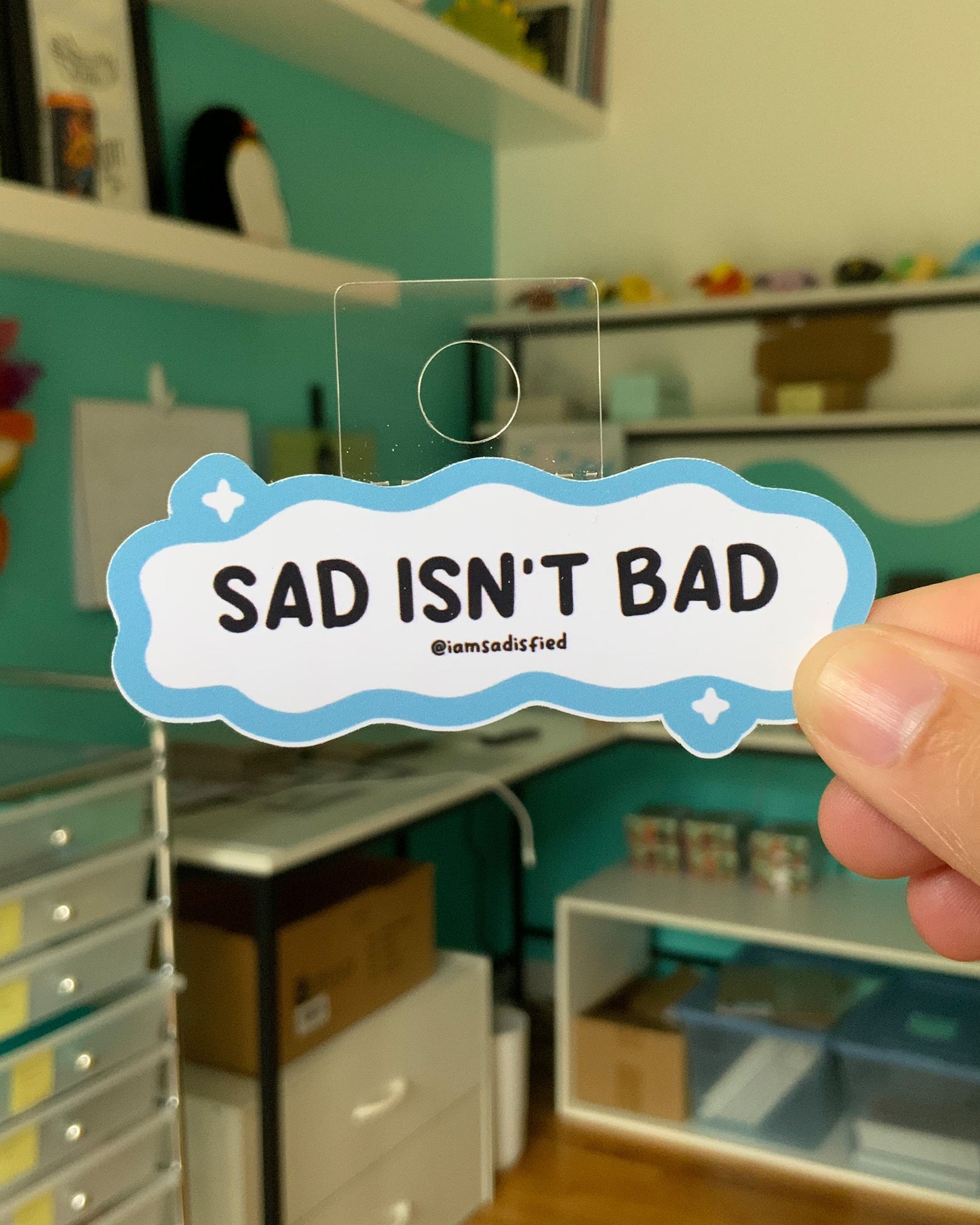 Sad Isn't Bad Sticker