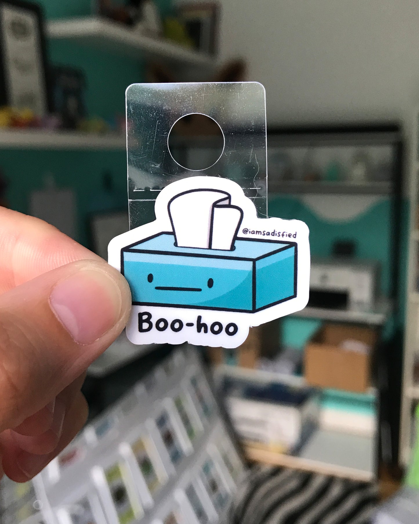 Boo-hoo Mini Sticker