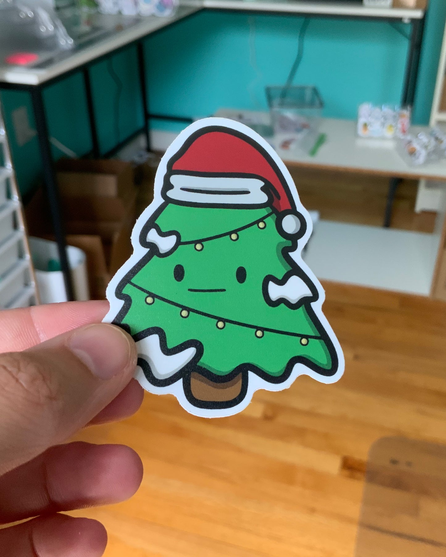 Christmas Tree Sticker