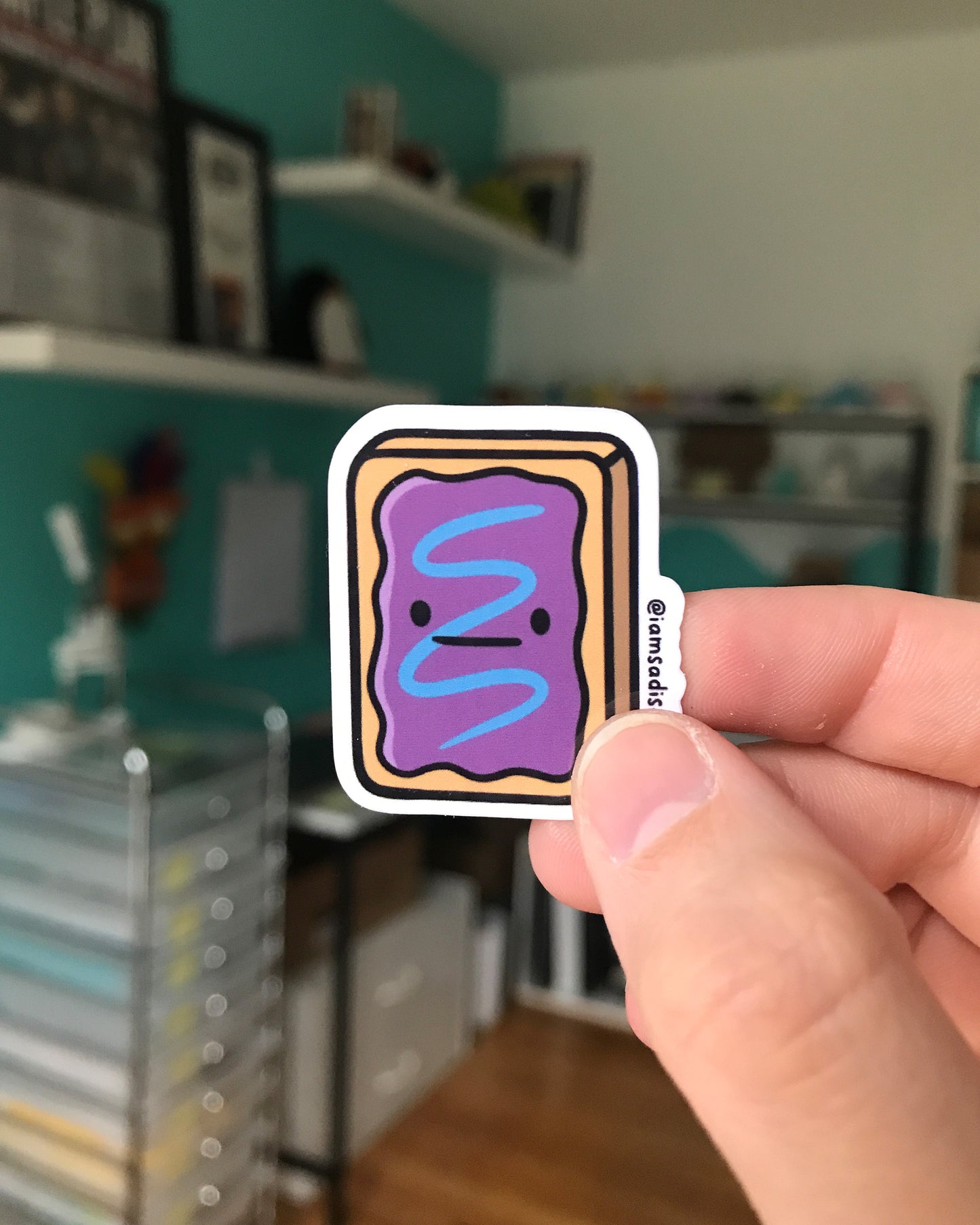 Wild Berry Pastry Mini Sticker