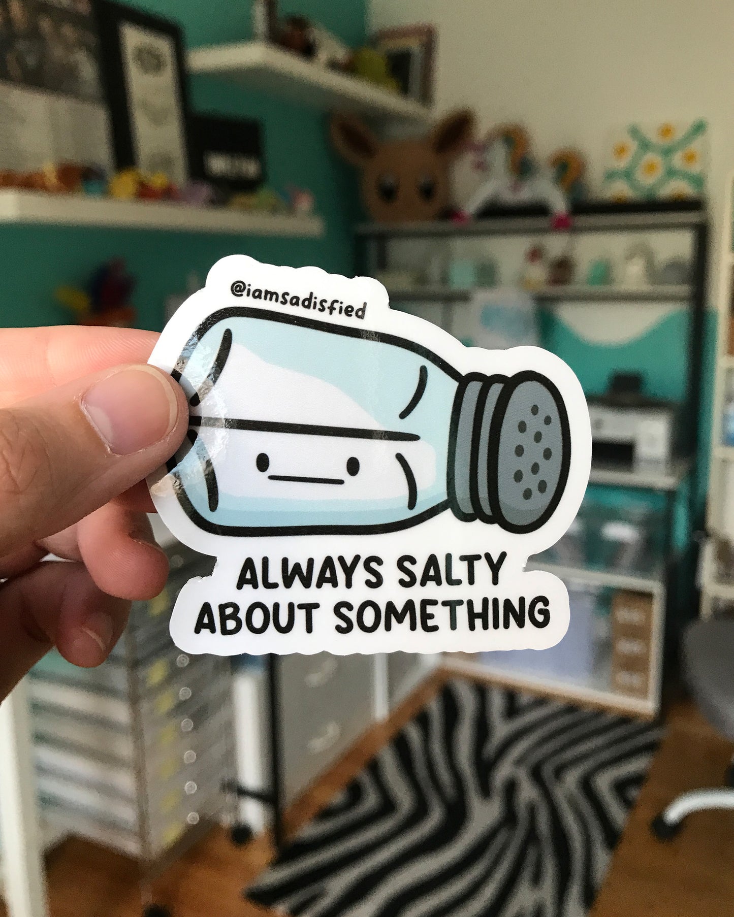 Always Salty About Something Sticker