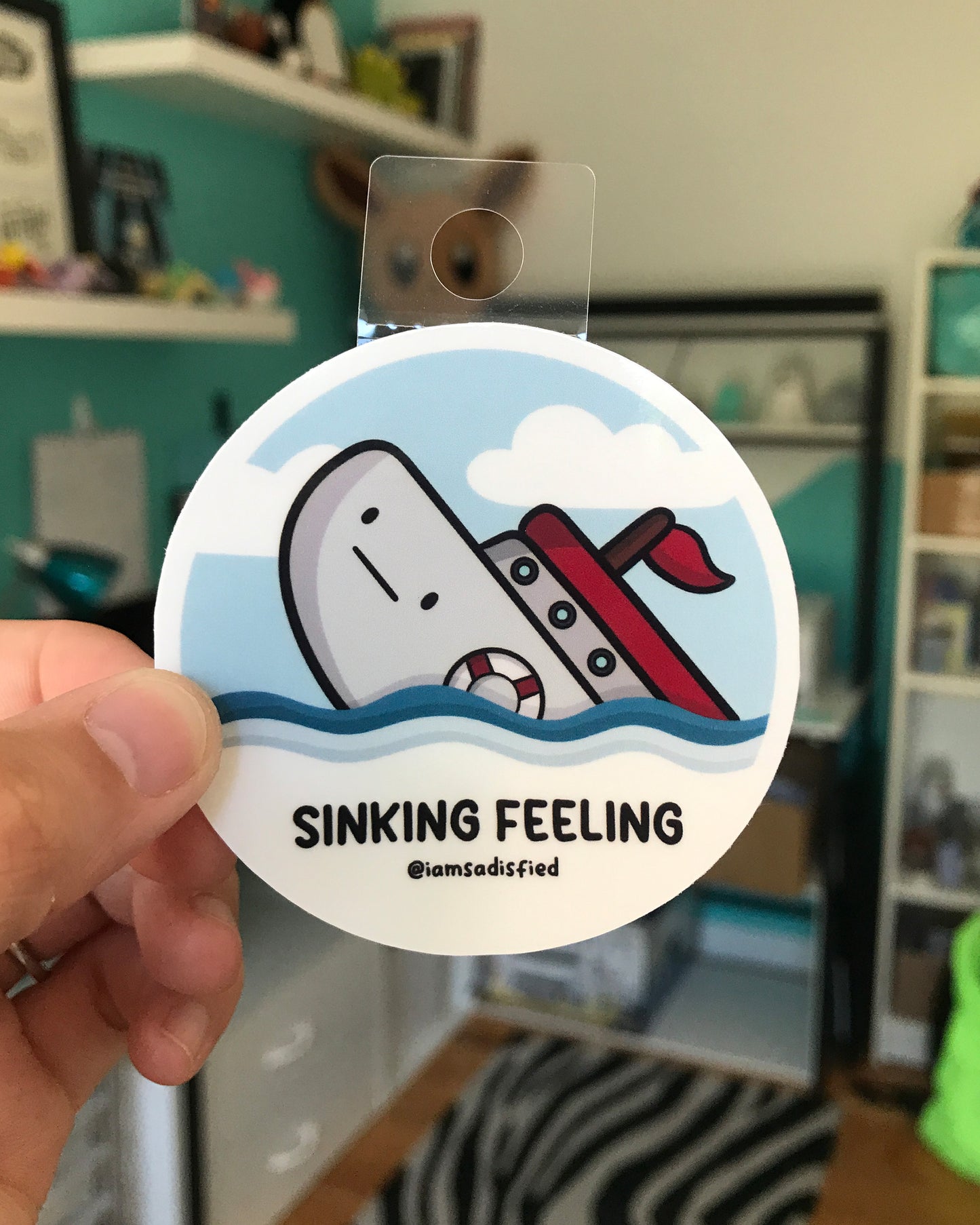 Sinking Feeling Sticker