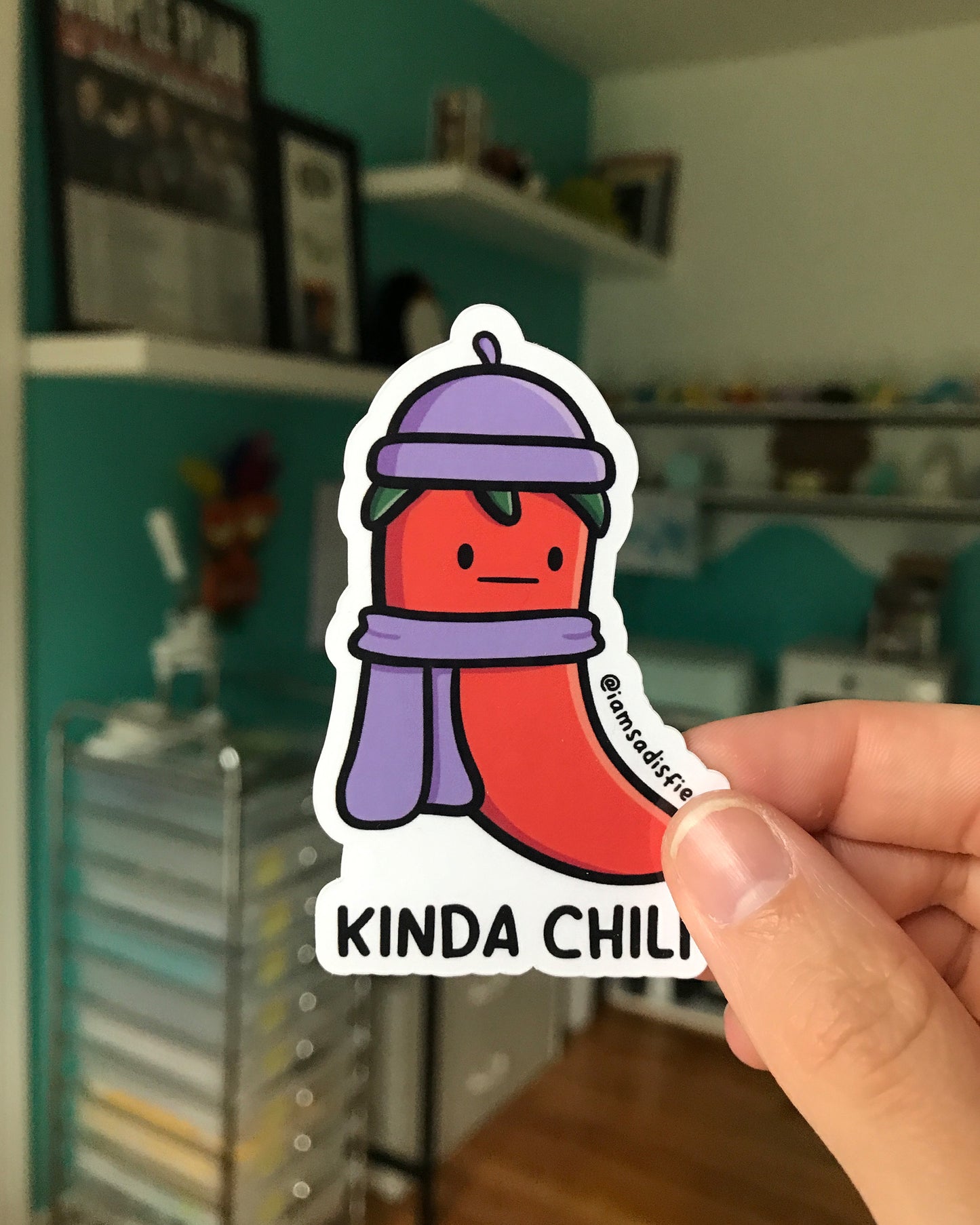 Kinda Chili Sticker