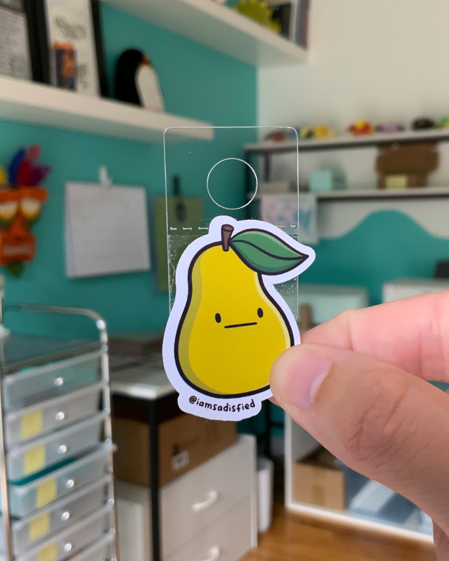 Pear Mini Sticker