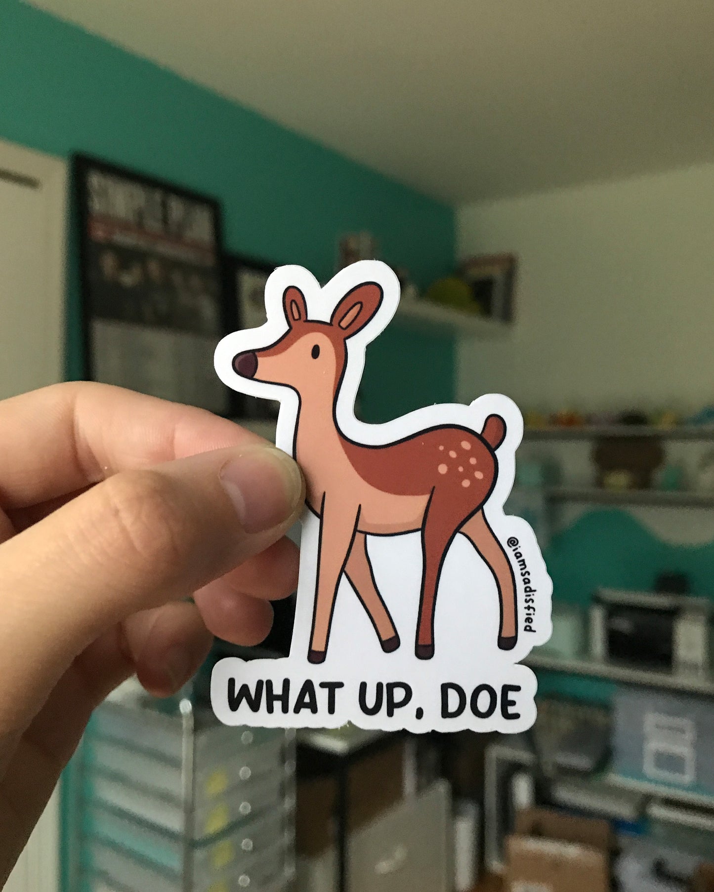 What Up, Doe Sticker