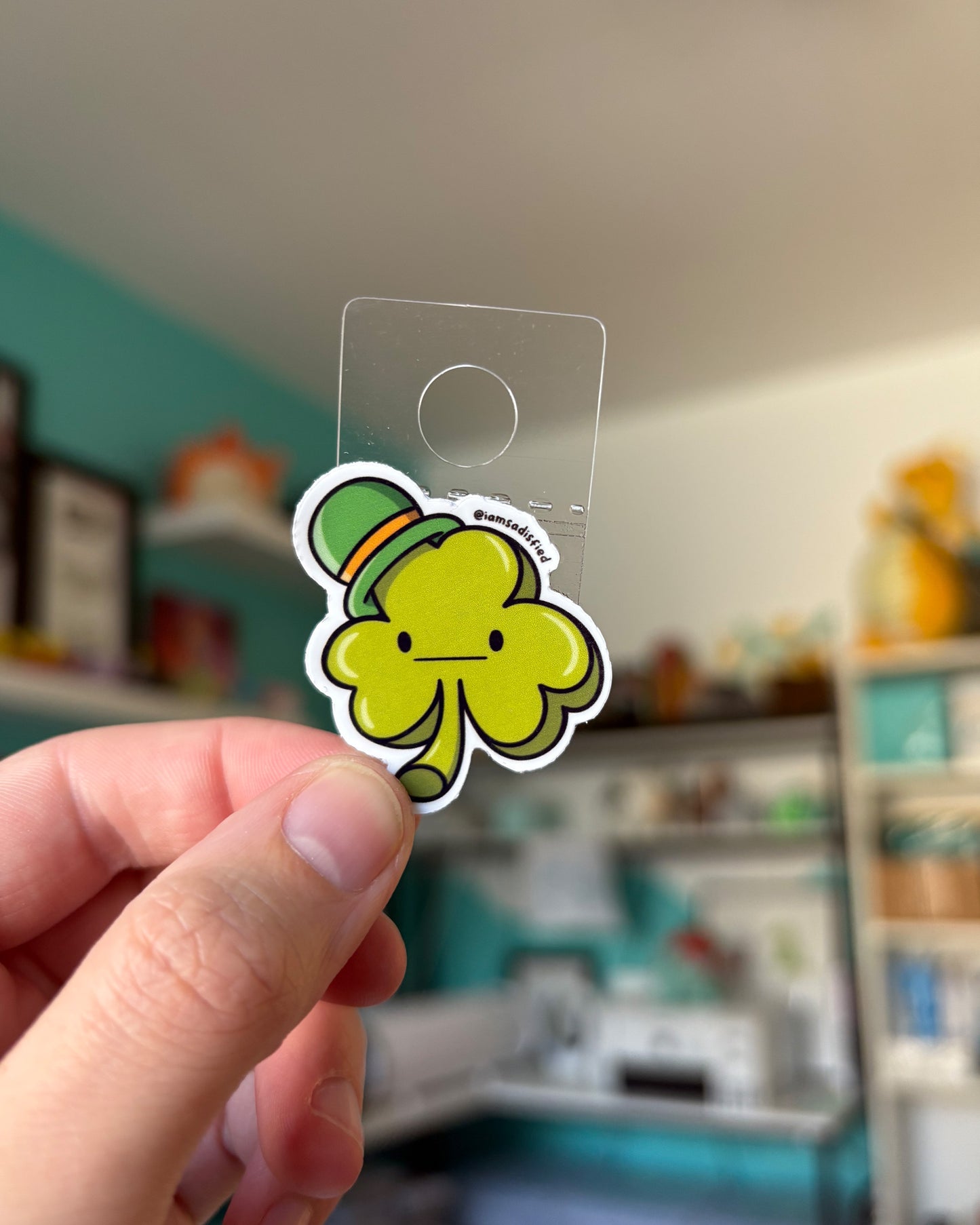 Shamrock Mini Sticker