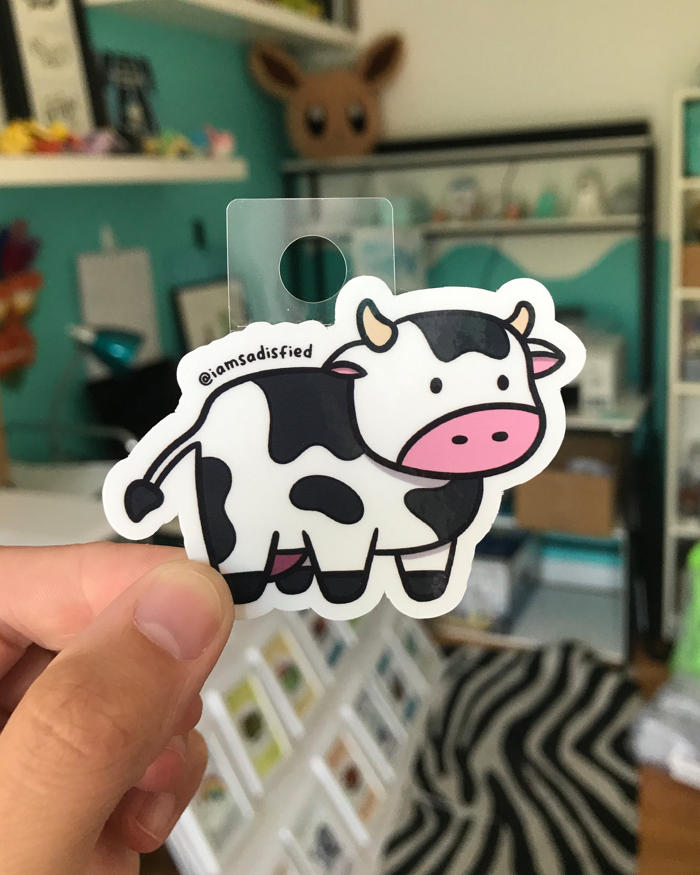 Cow Sticker