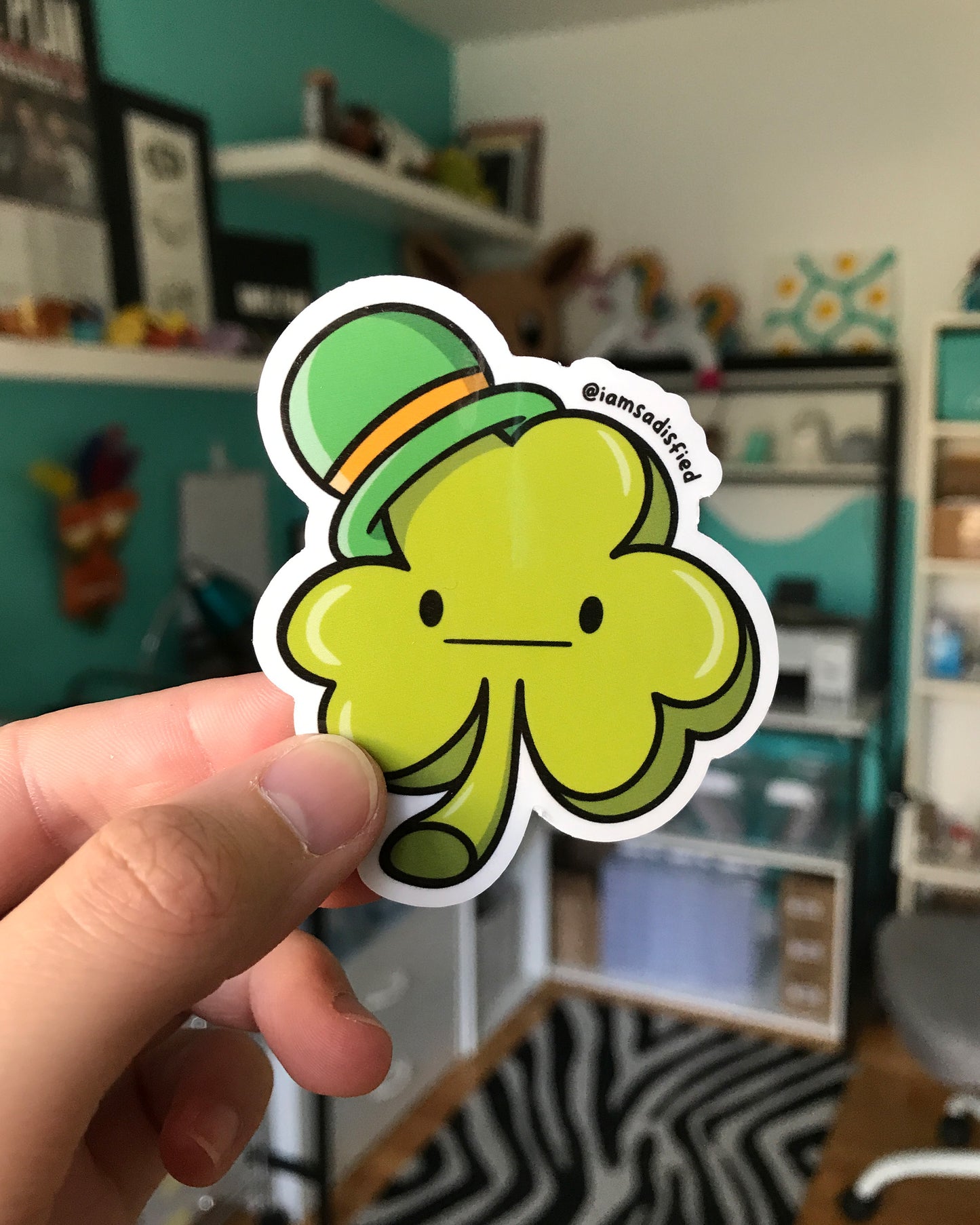 Shamrock Sticker