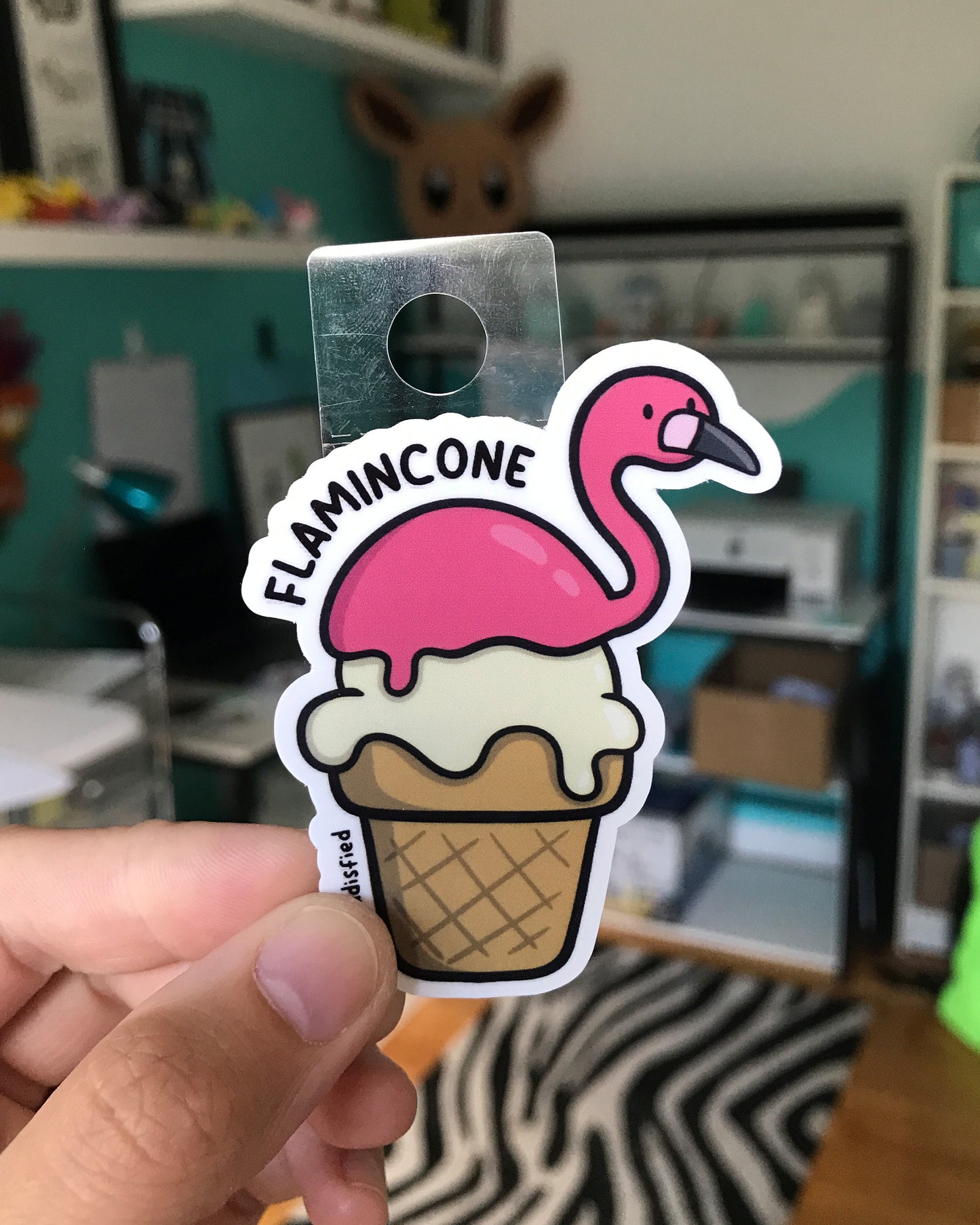 Flamincone Sticker