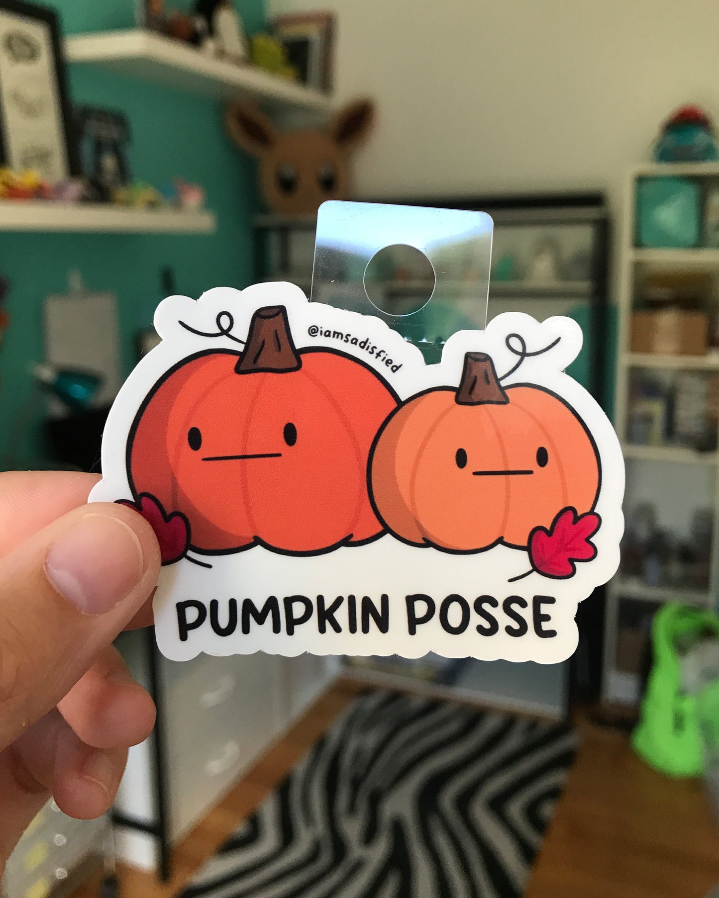 Pumpkin Posse Sticker