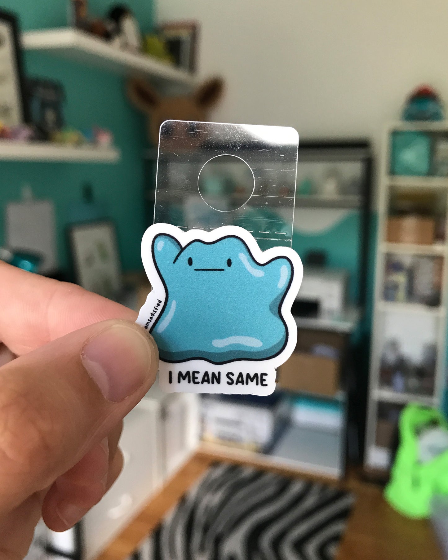 I Mean Same Mini Sticker