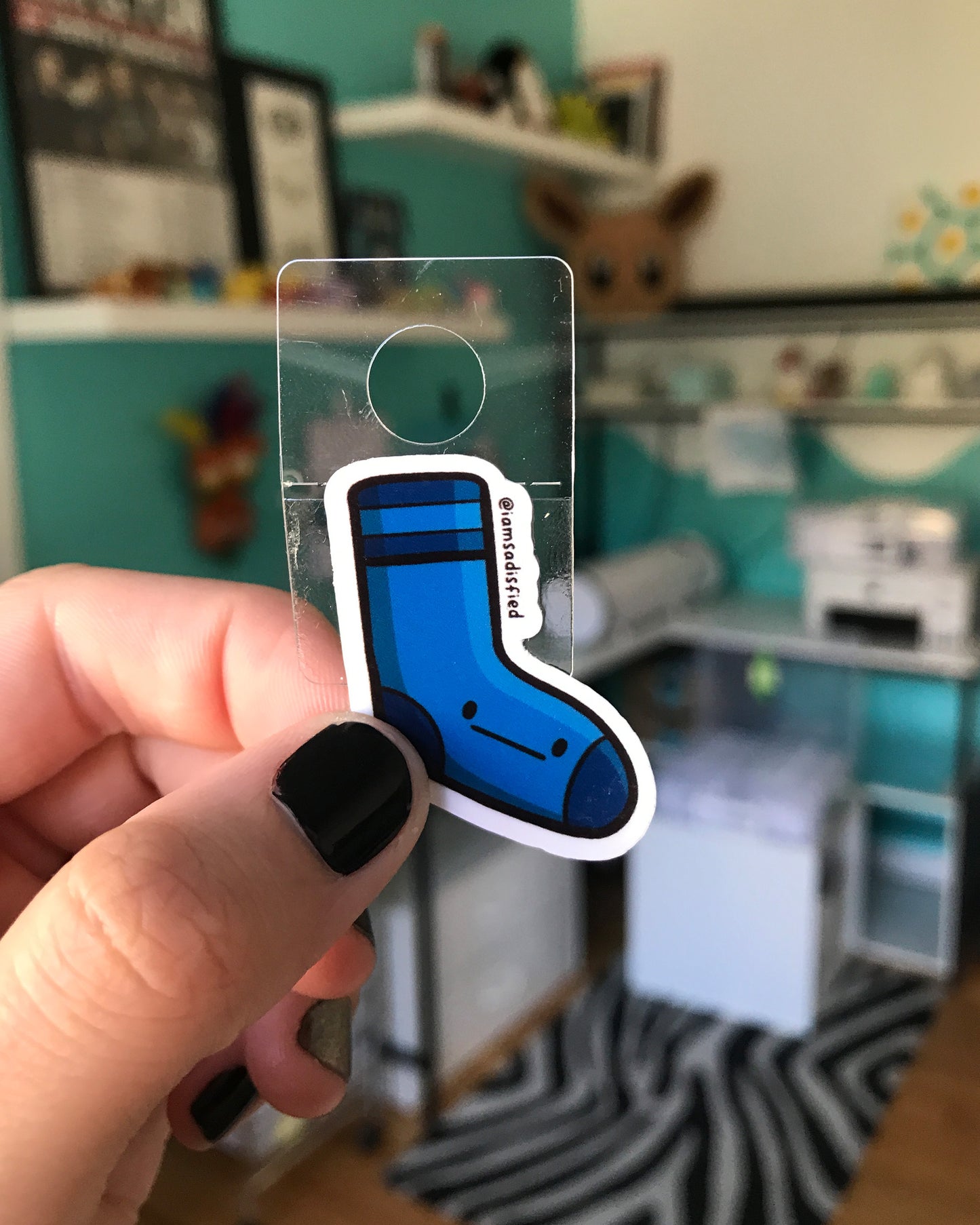 Sock Mini Sticker