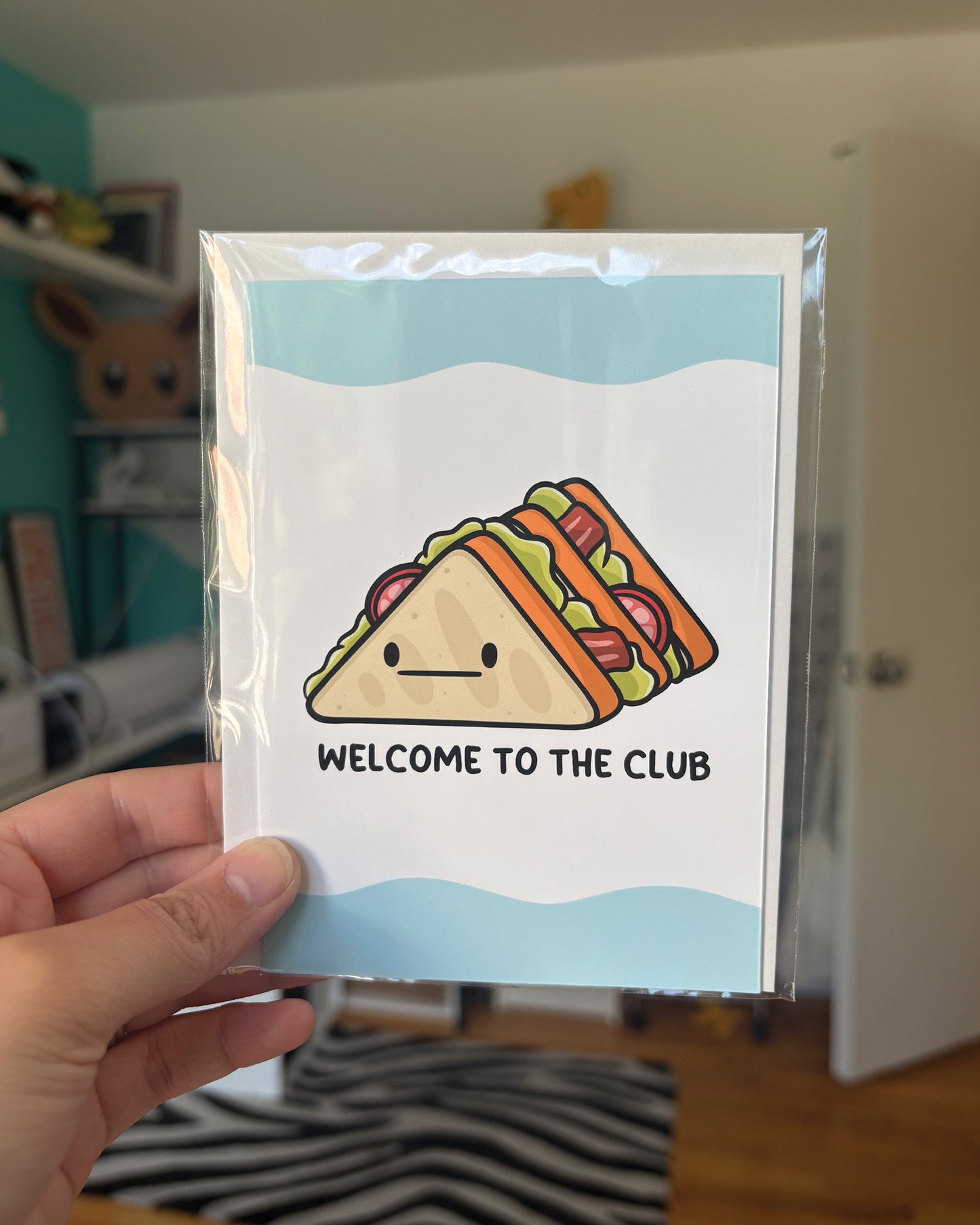 Welcome to the Club Greeting Card