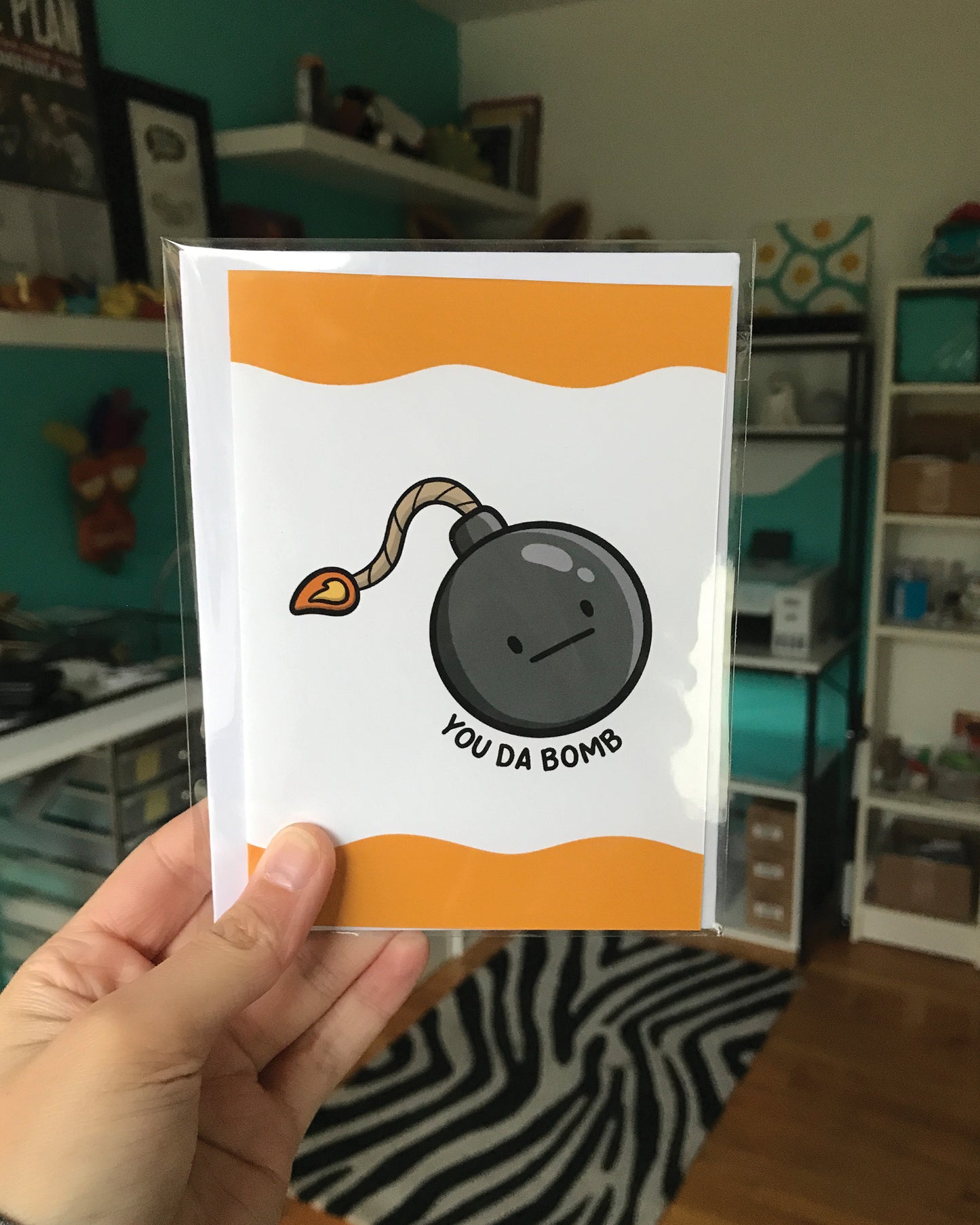 You Da Bomb Greeting Card