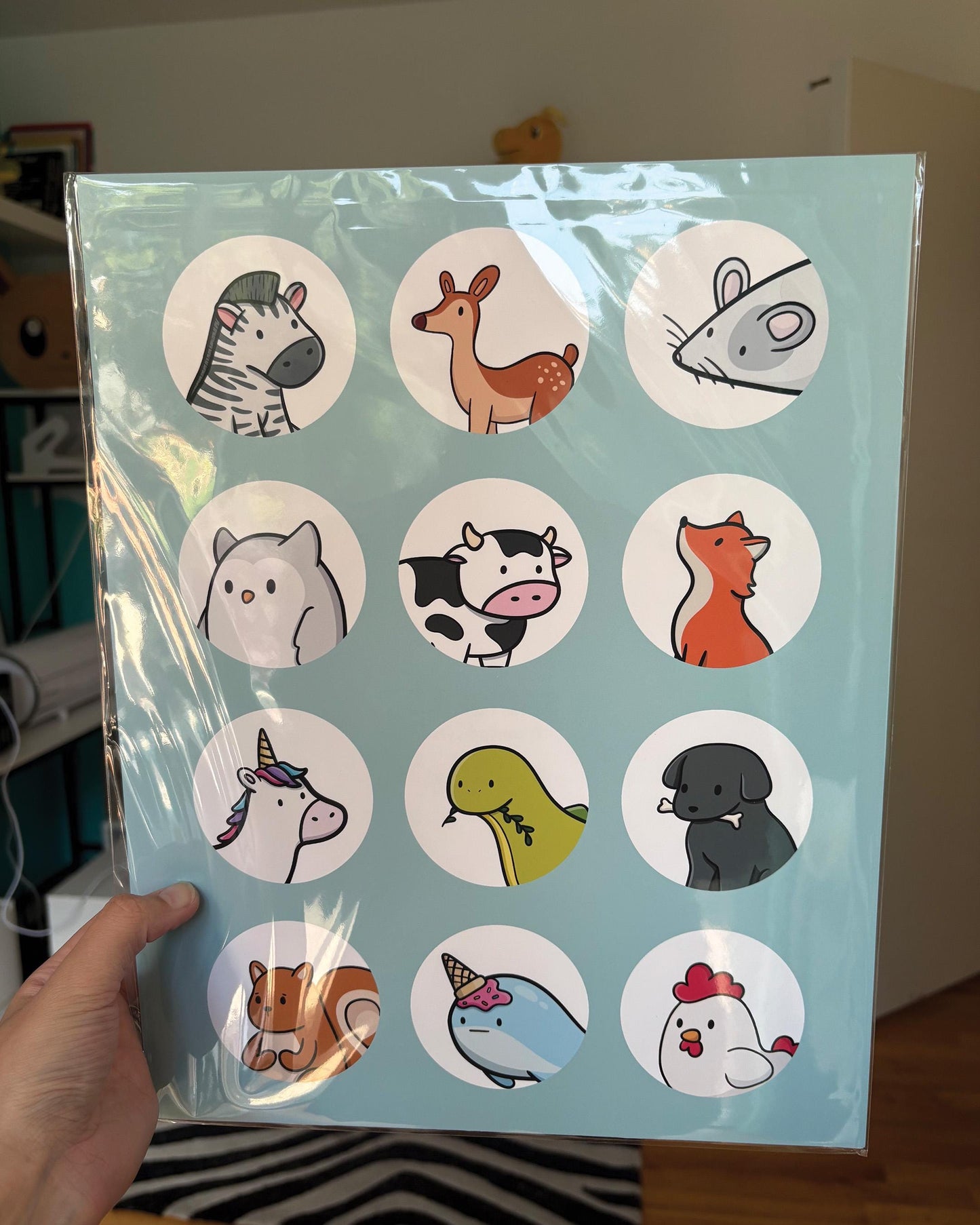 Animal Portraits 11x14 Print