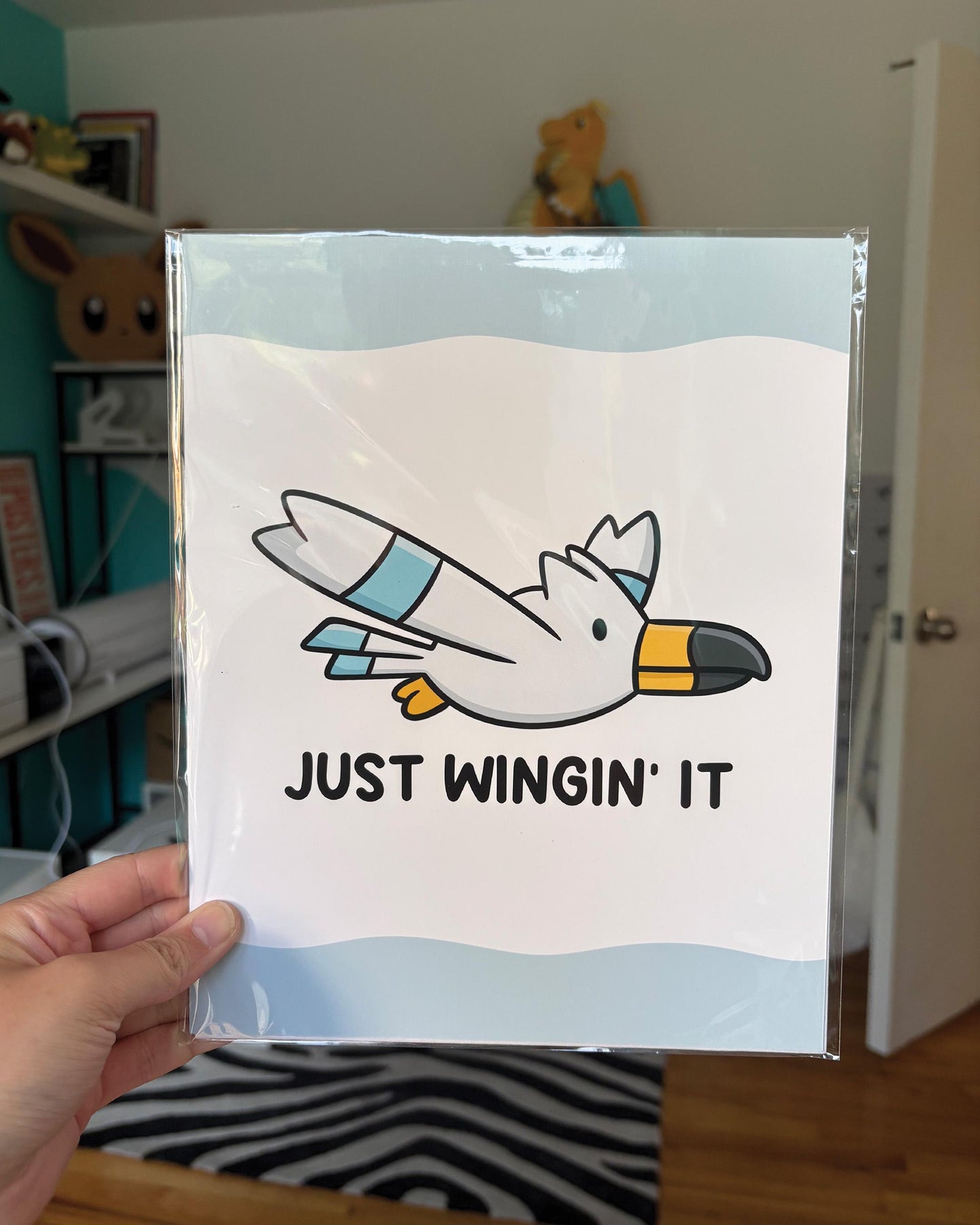 Just Wingin' It 8x10 Print