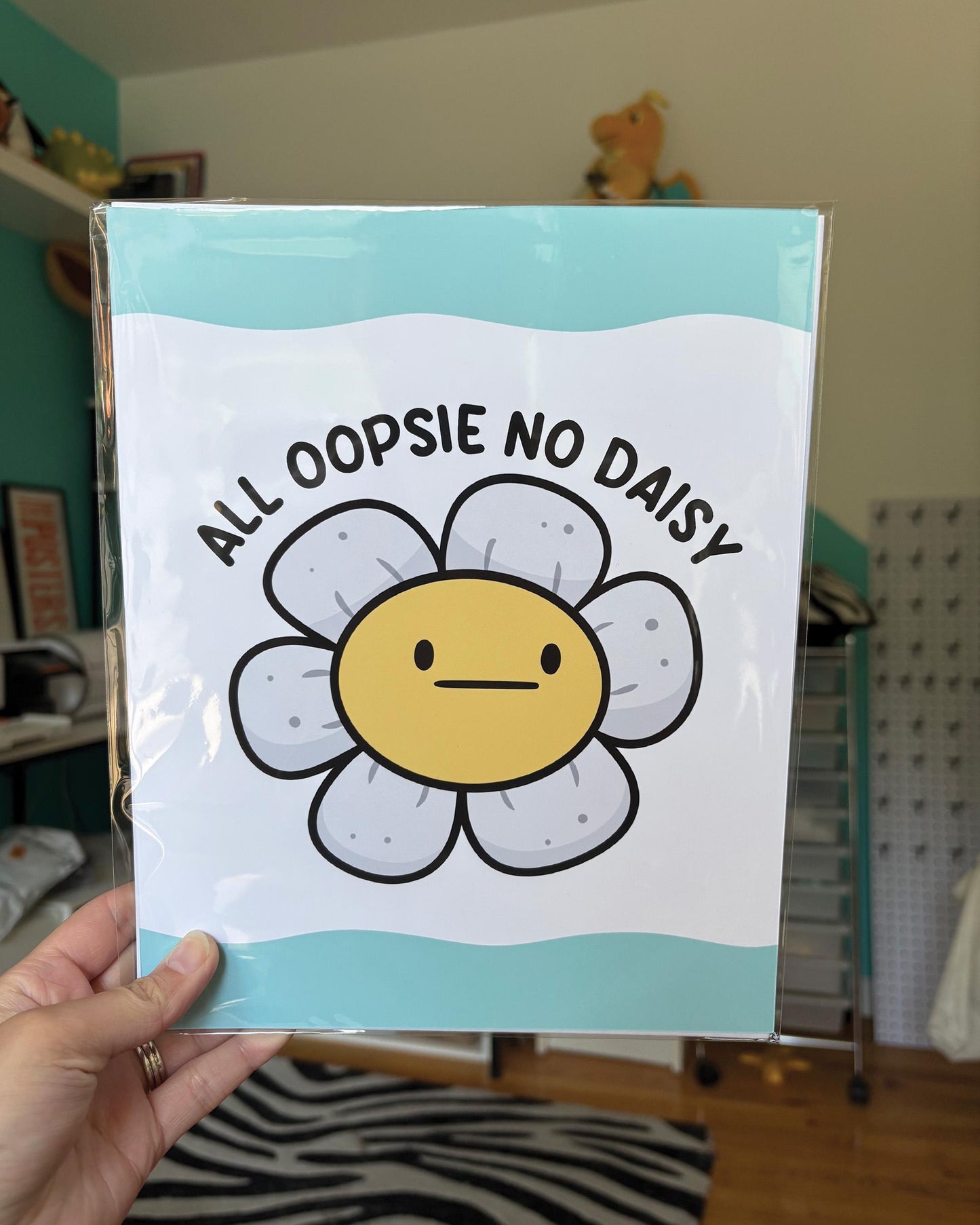 All Oopsie No Daisy 8x10 Print
