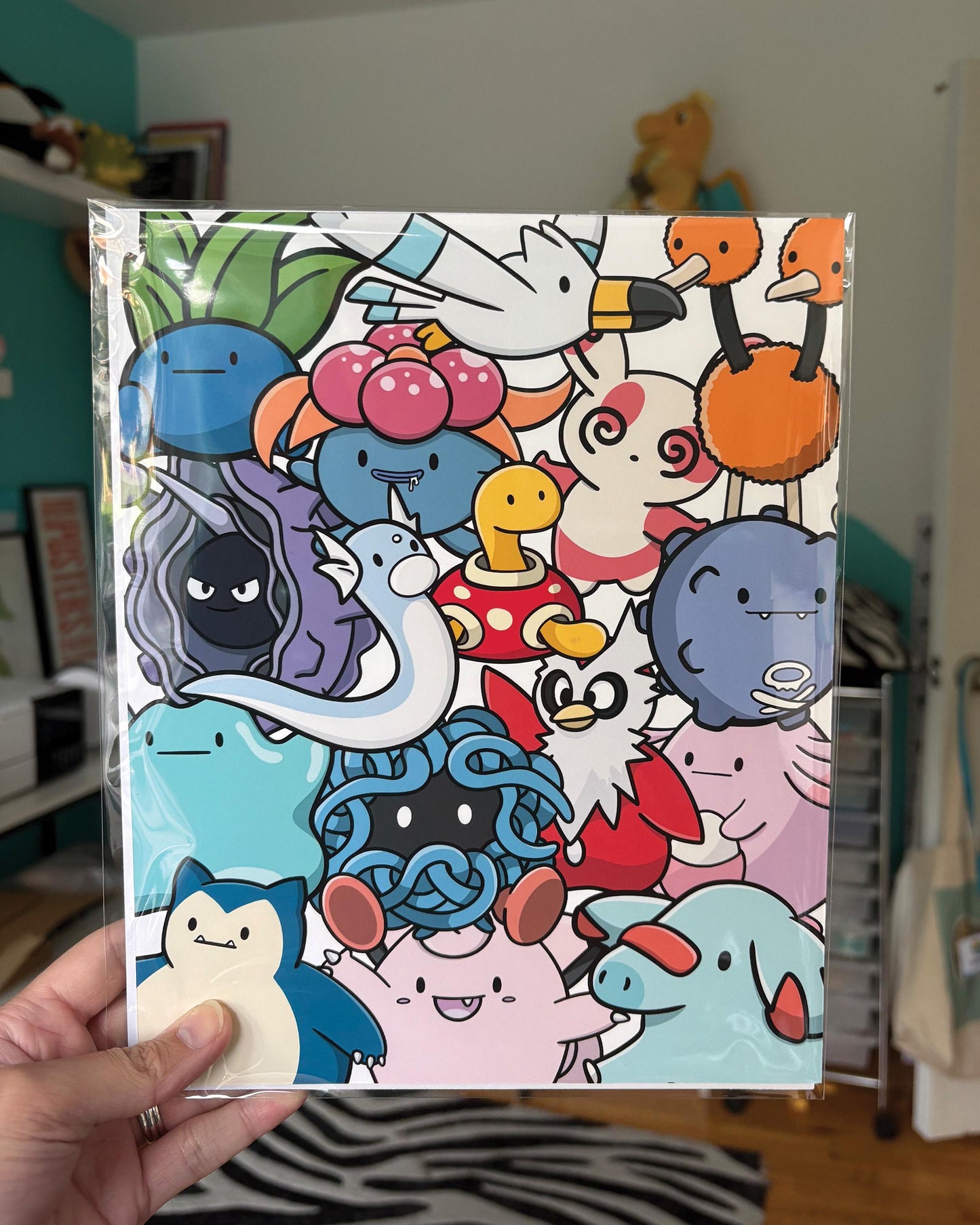 Pokemon All Over 8x10 Print