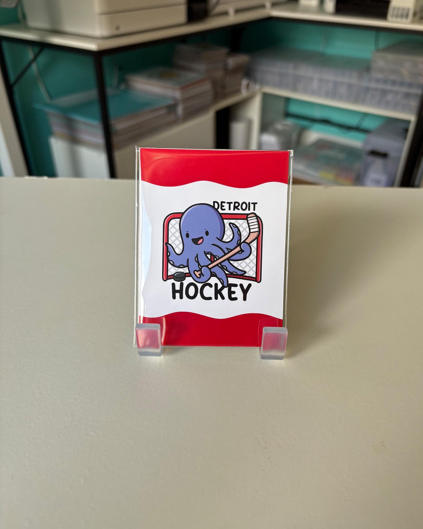 Michigan Hockey 3x4 Print