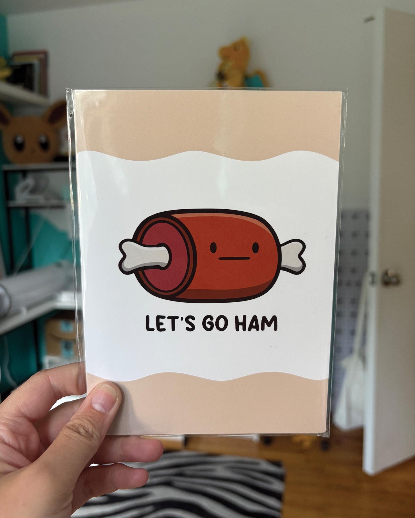 Let's Go Ham 5x7 Print