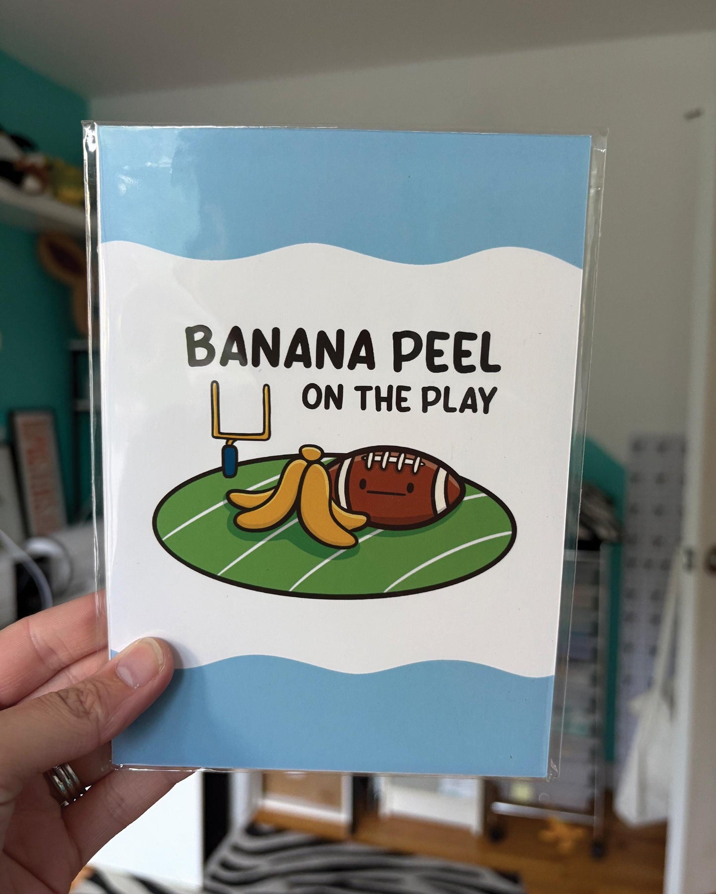 Banana Peel On the Play 5x7 Print