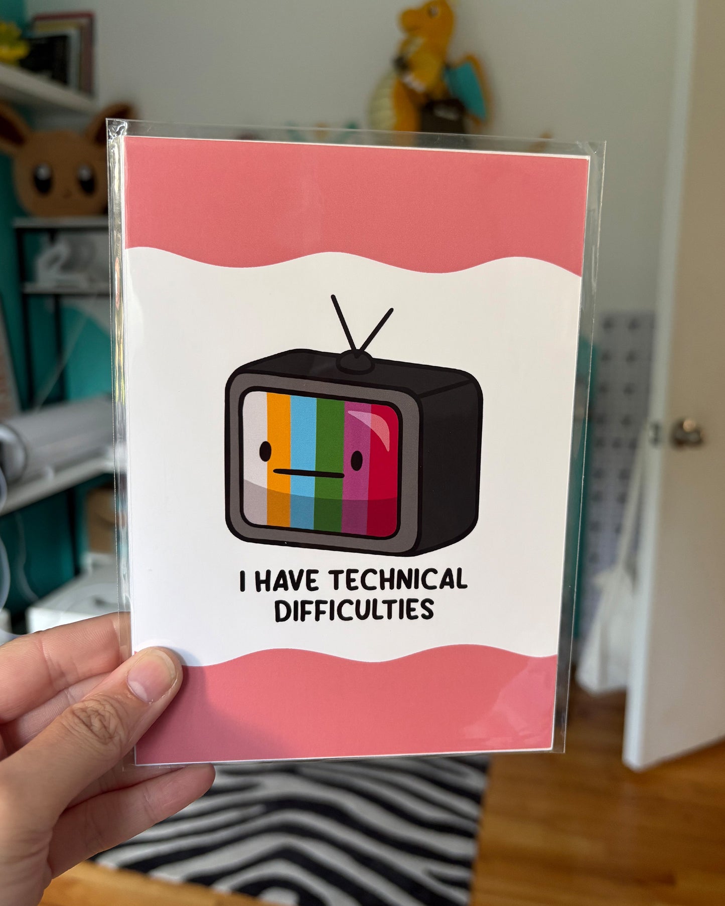 Technical Difficulties 5x7 Print