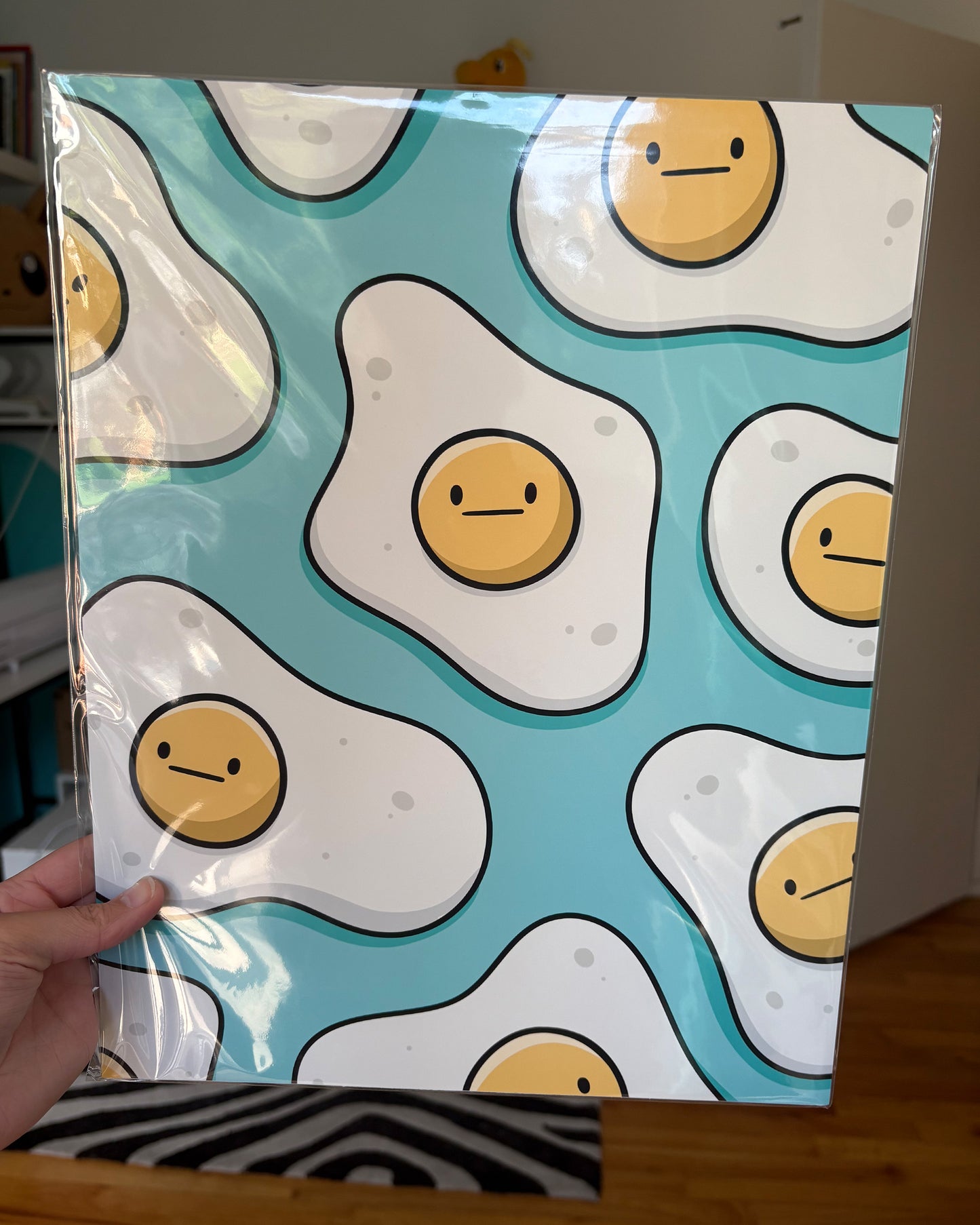Eggs All Over 11x14 Print