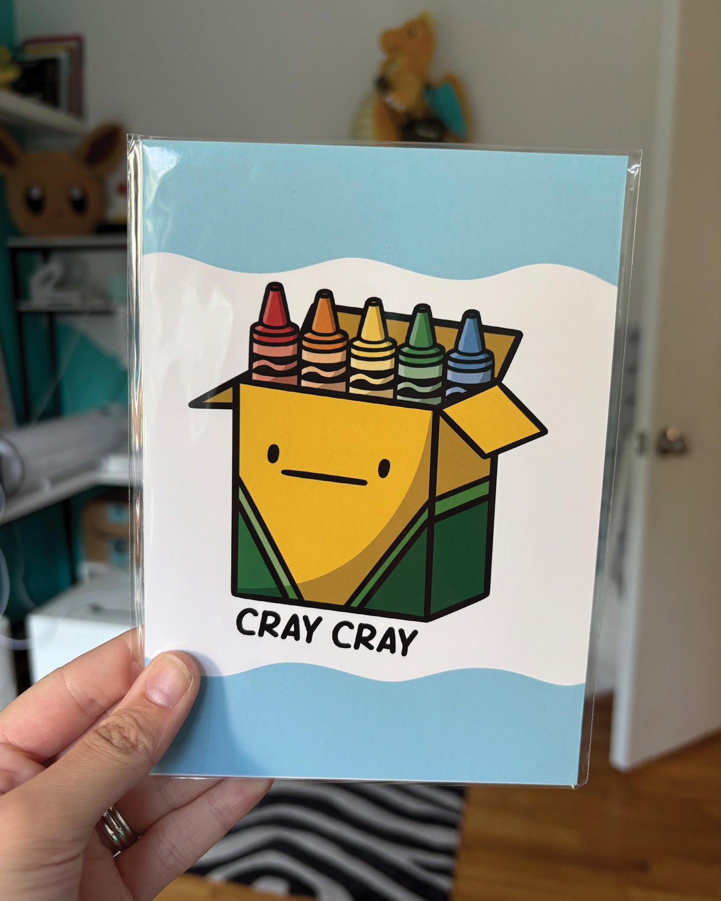 Cray Cray 5x7 Print