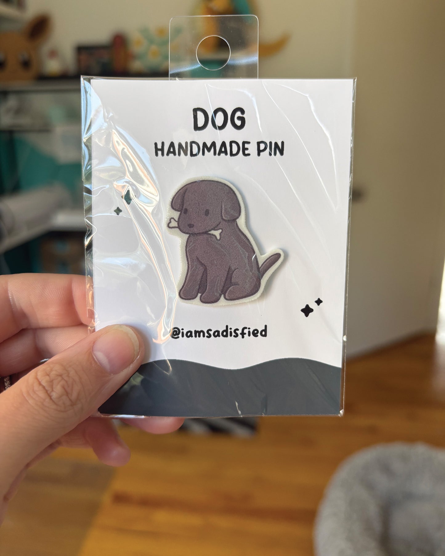 Dog Handmade Pin