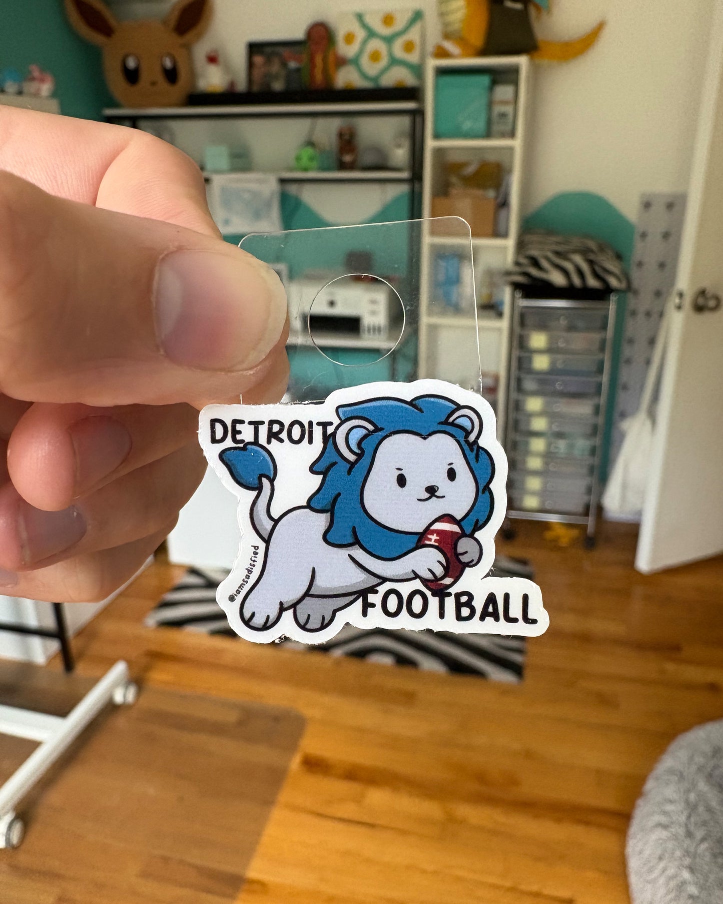 Michigan Football Mini Sticker