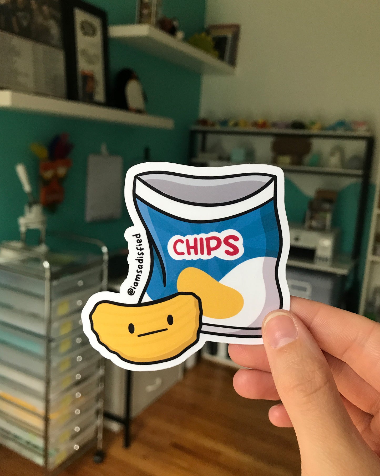 Chips Sticker