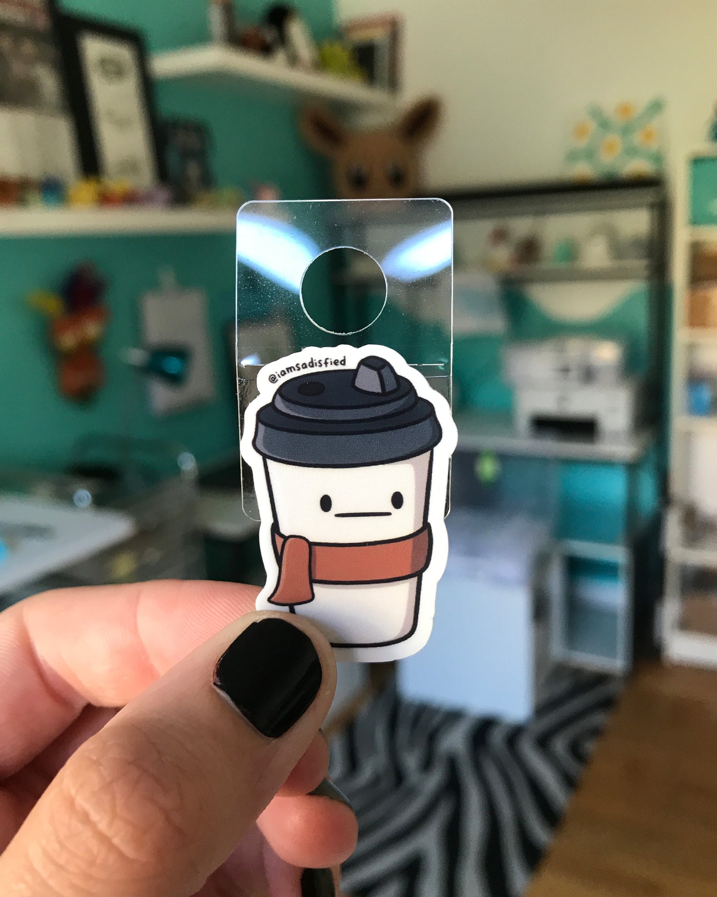 Coffee Cup Mini Sticker
