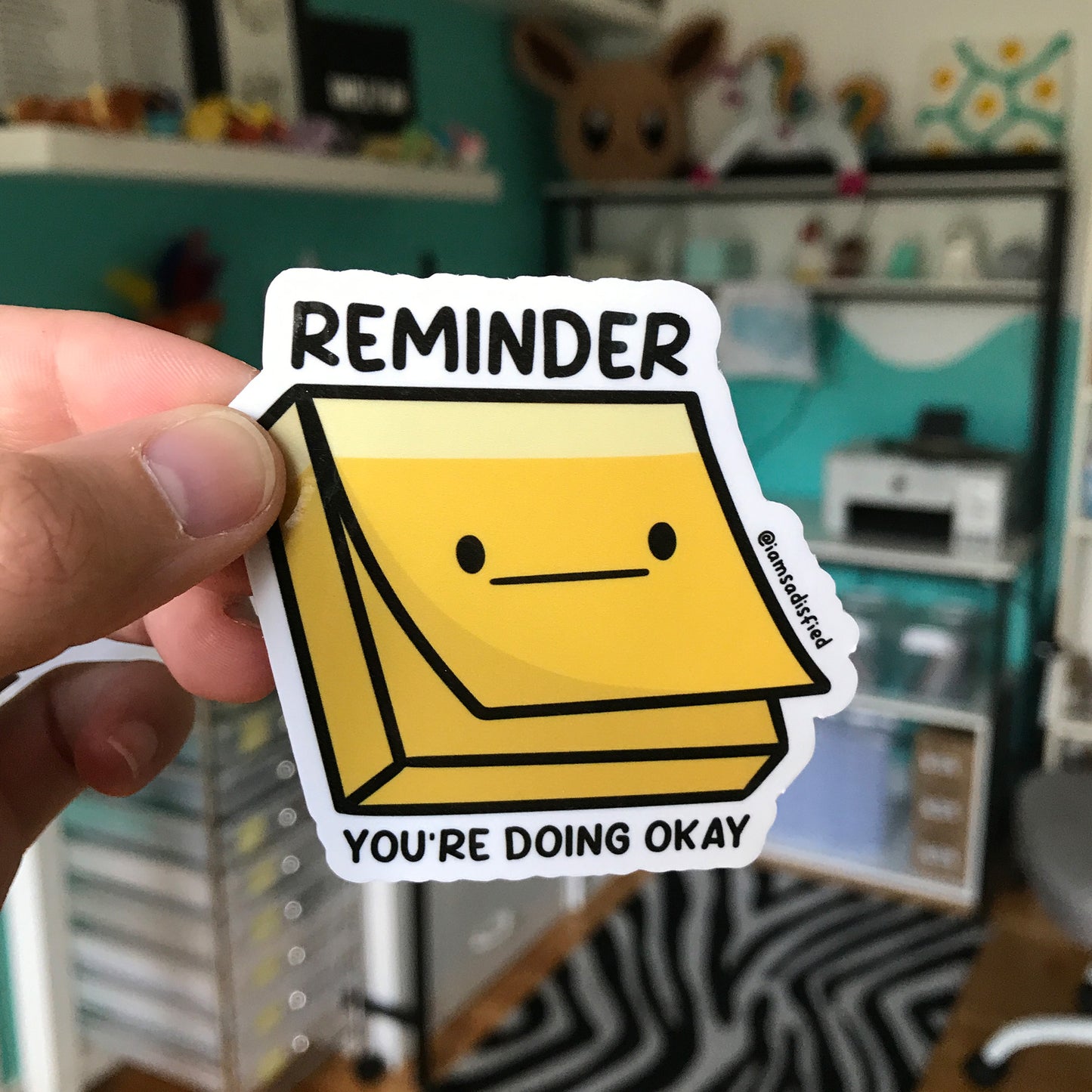 Reminder You're Doing Okay Sticker