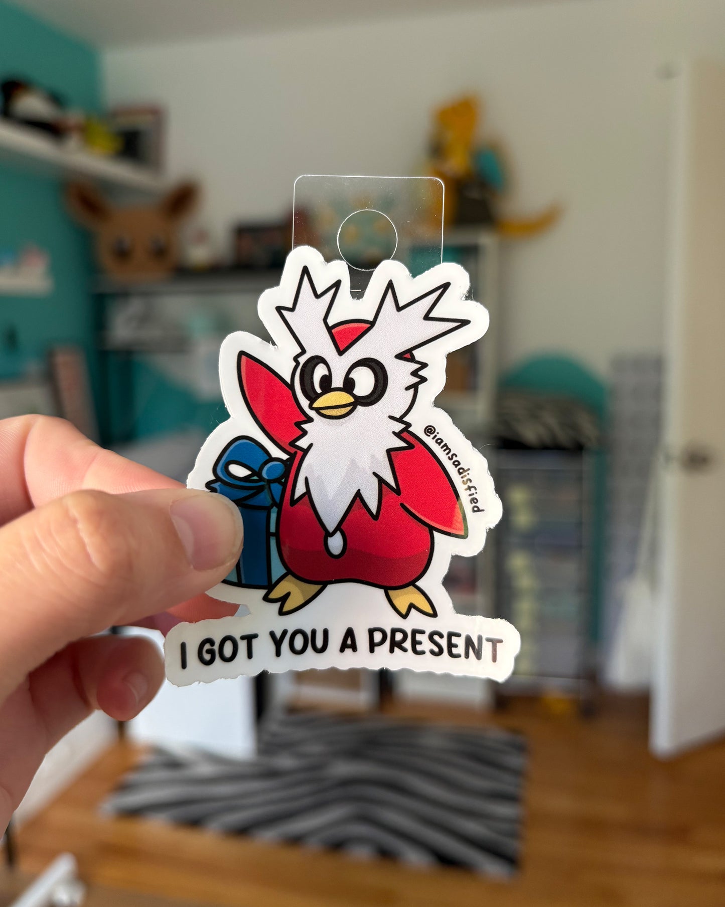 I Got You a Present Sticker