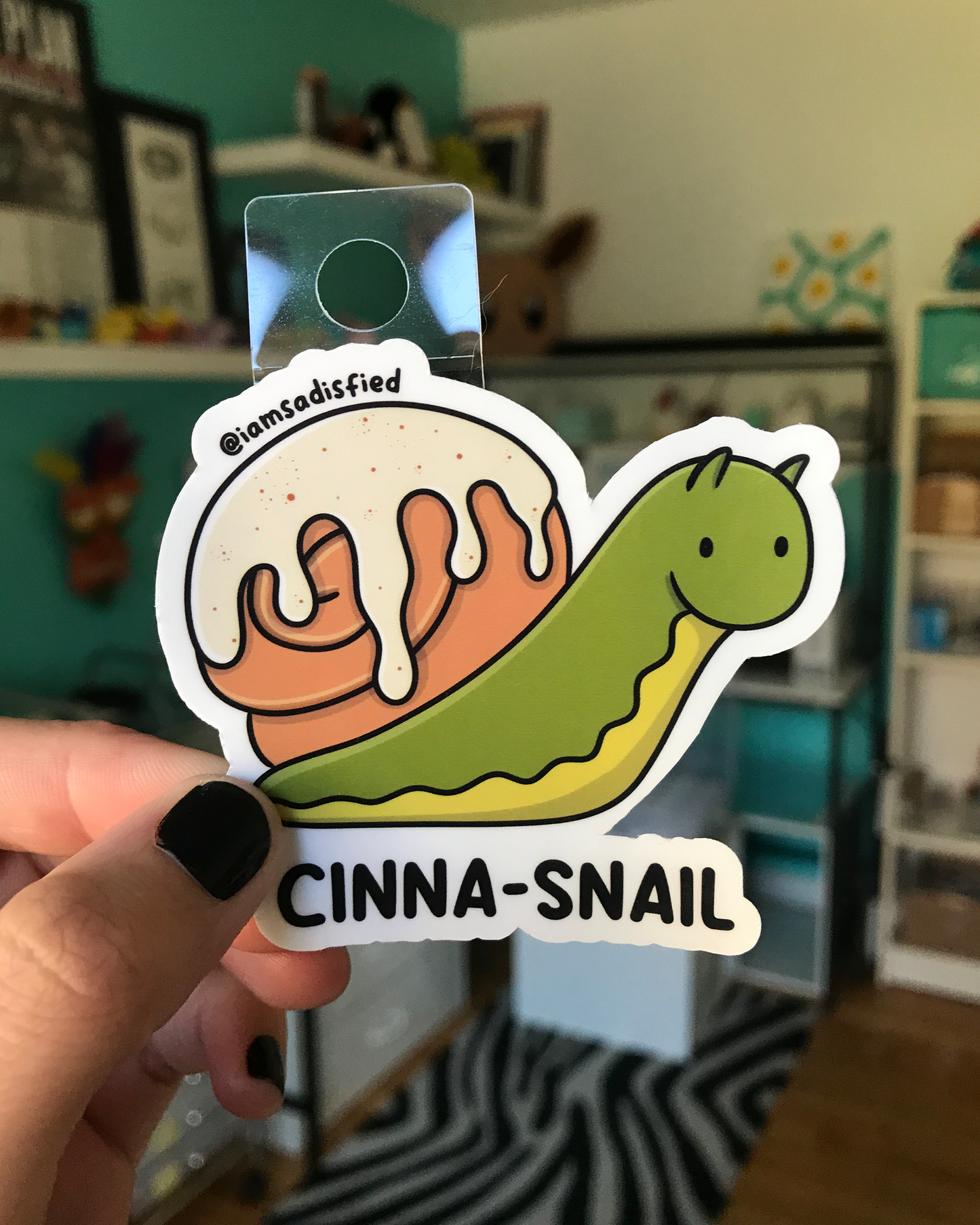 Cinna-Snail Sticker