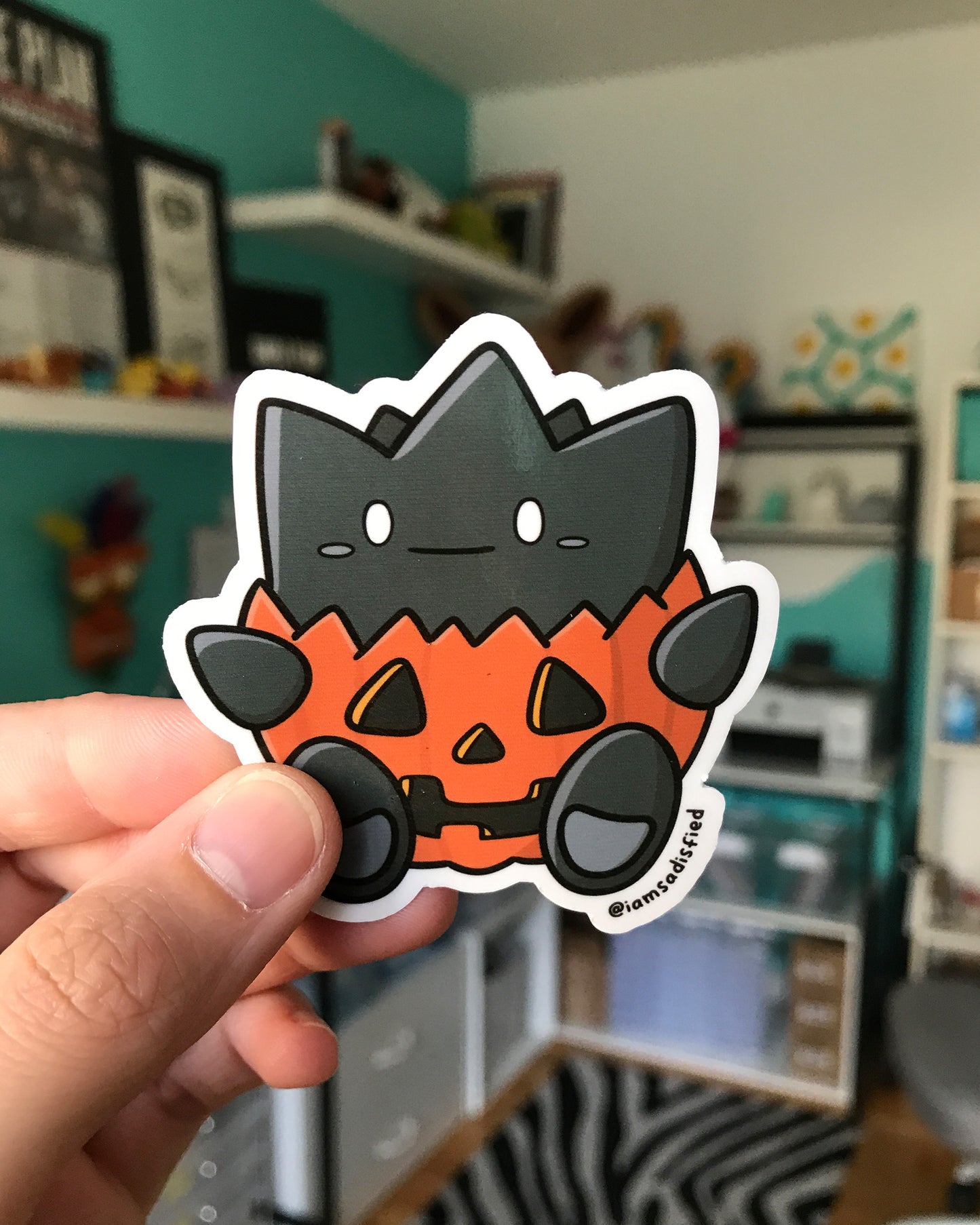 Pumpkin Togepi Sticker