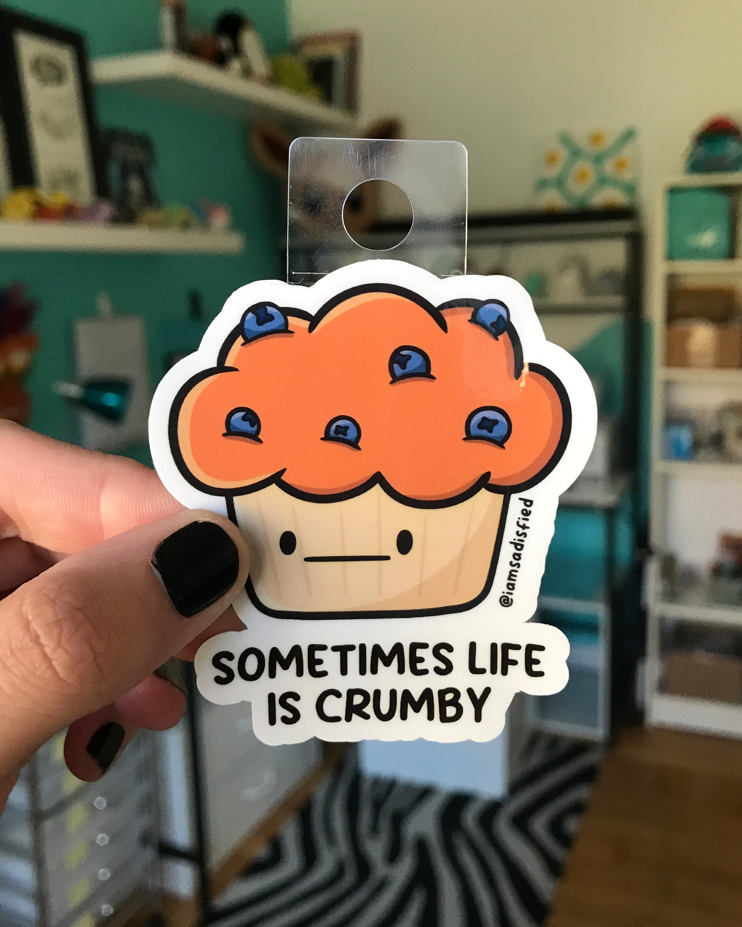 Sometimes Life Is Crumby Sticker