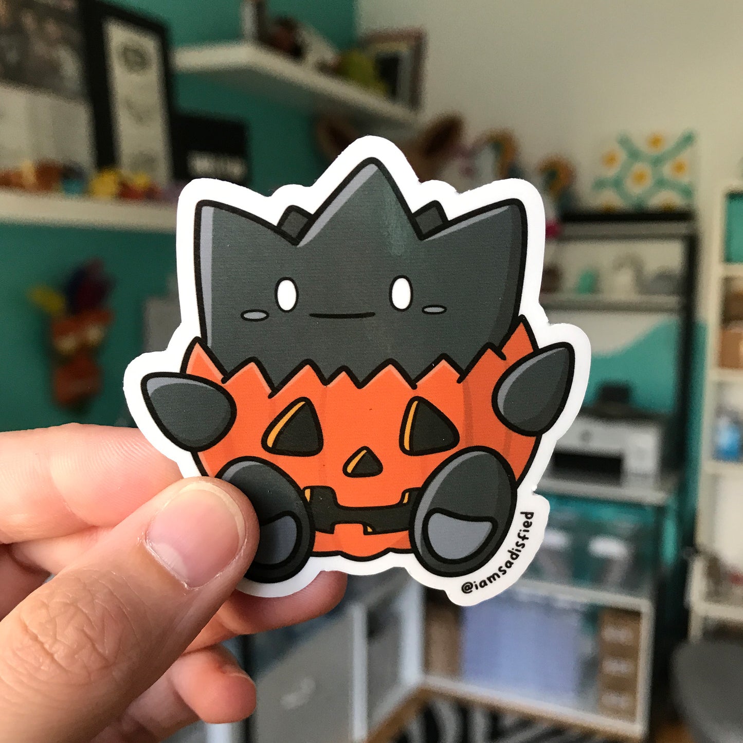 Pumpkin Togepi Sticker