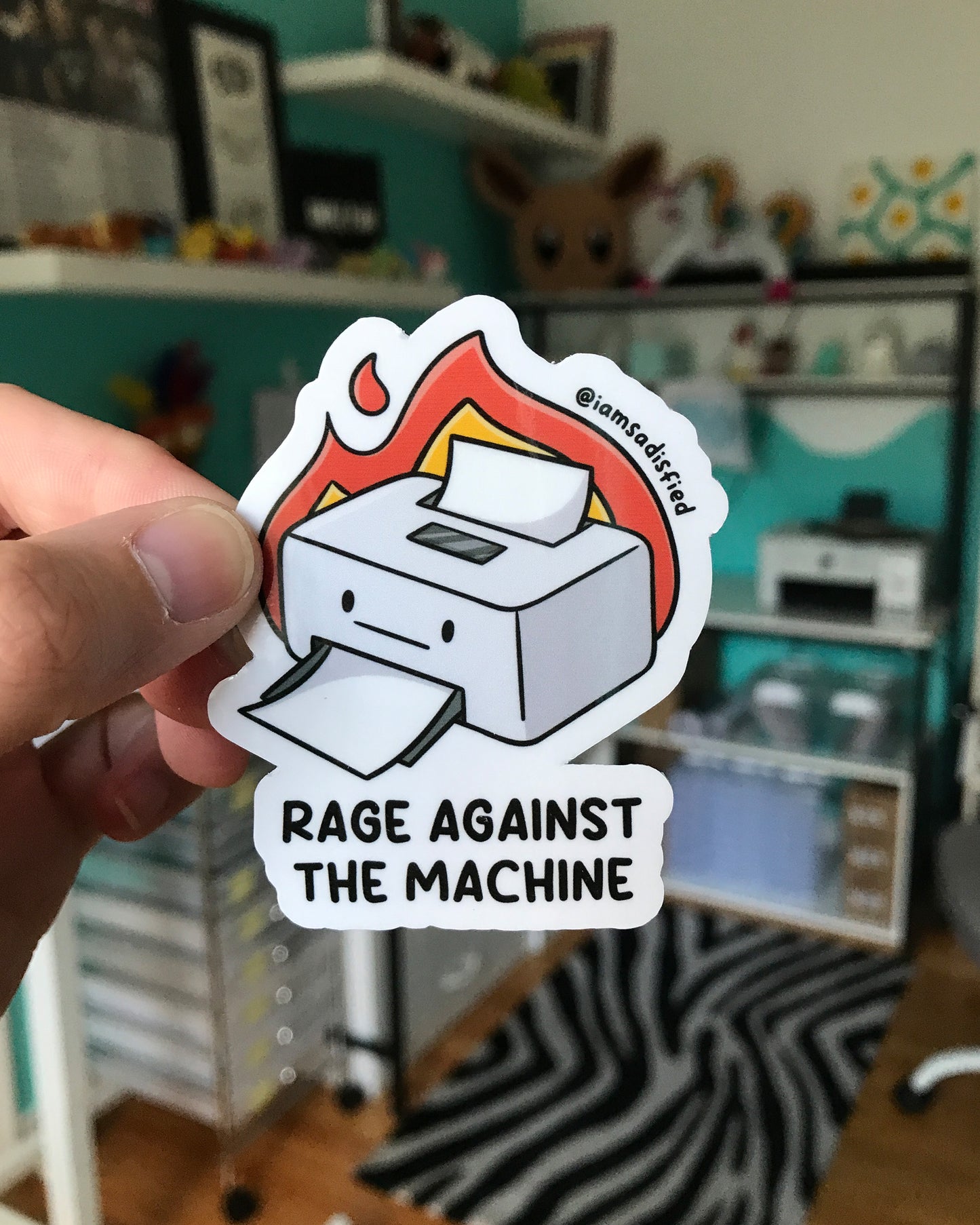Rage Against the Machine Sticker