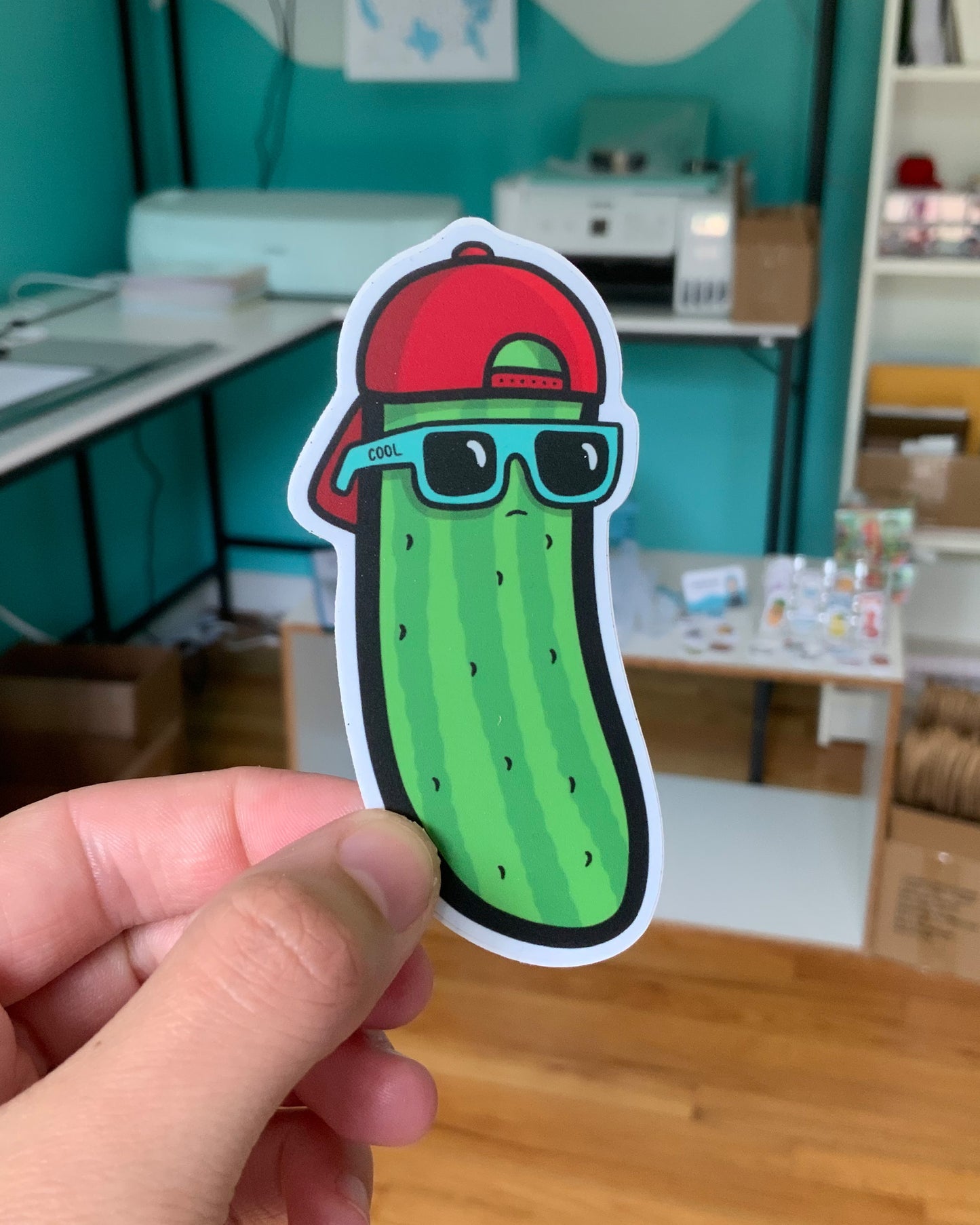 Coolcumber Sticker