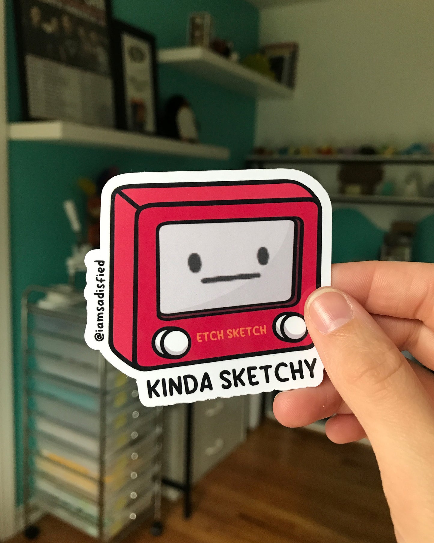 Kinda Sketchy Sticker