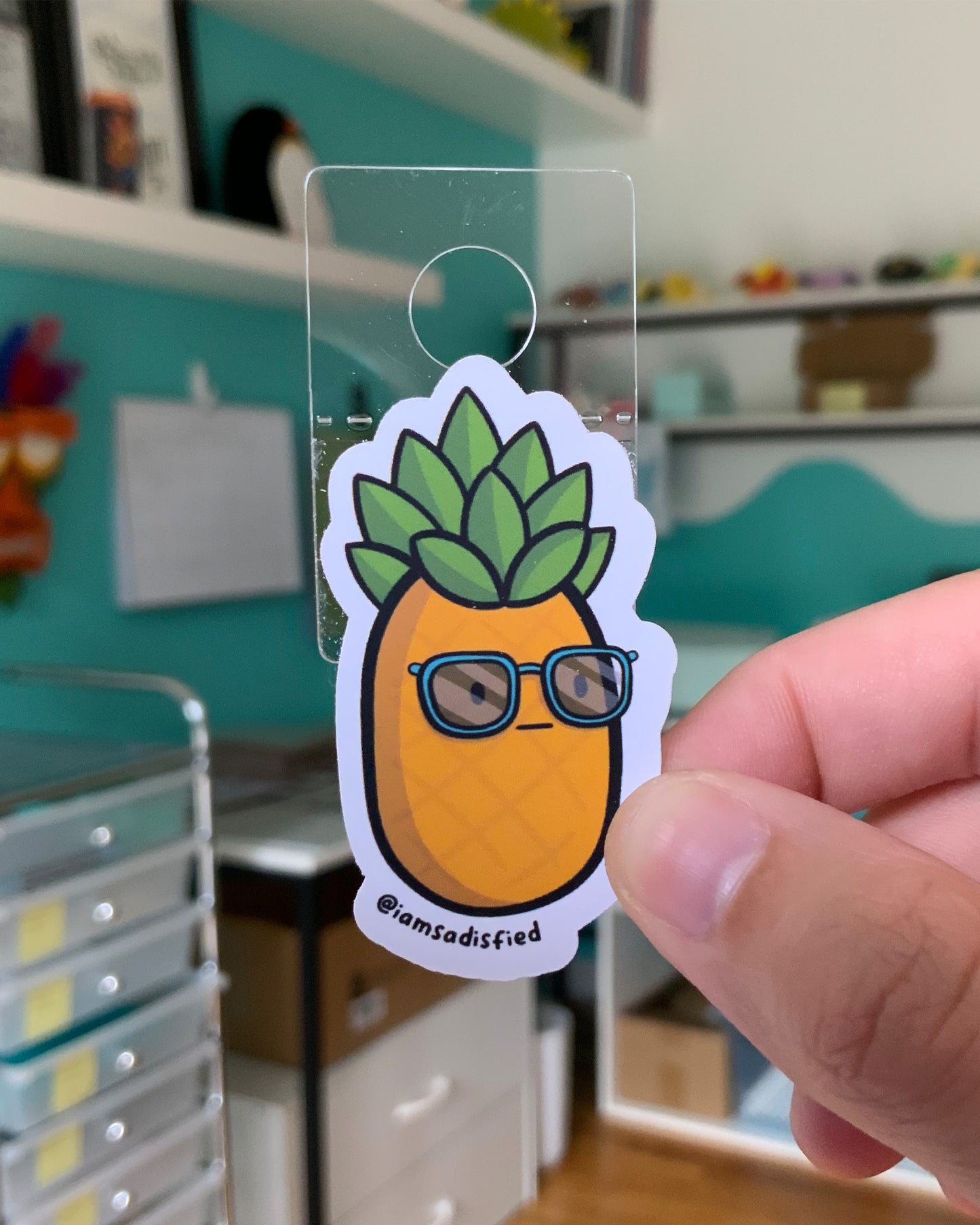 Pineapple Mini Sticker