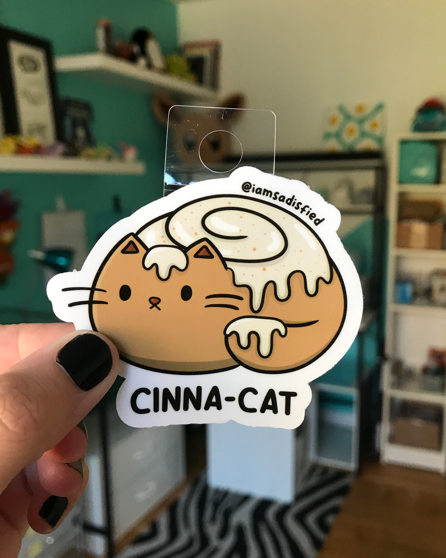 Cinna-cat Sticker
