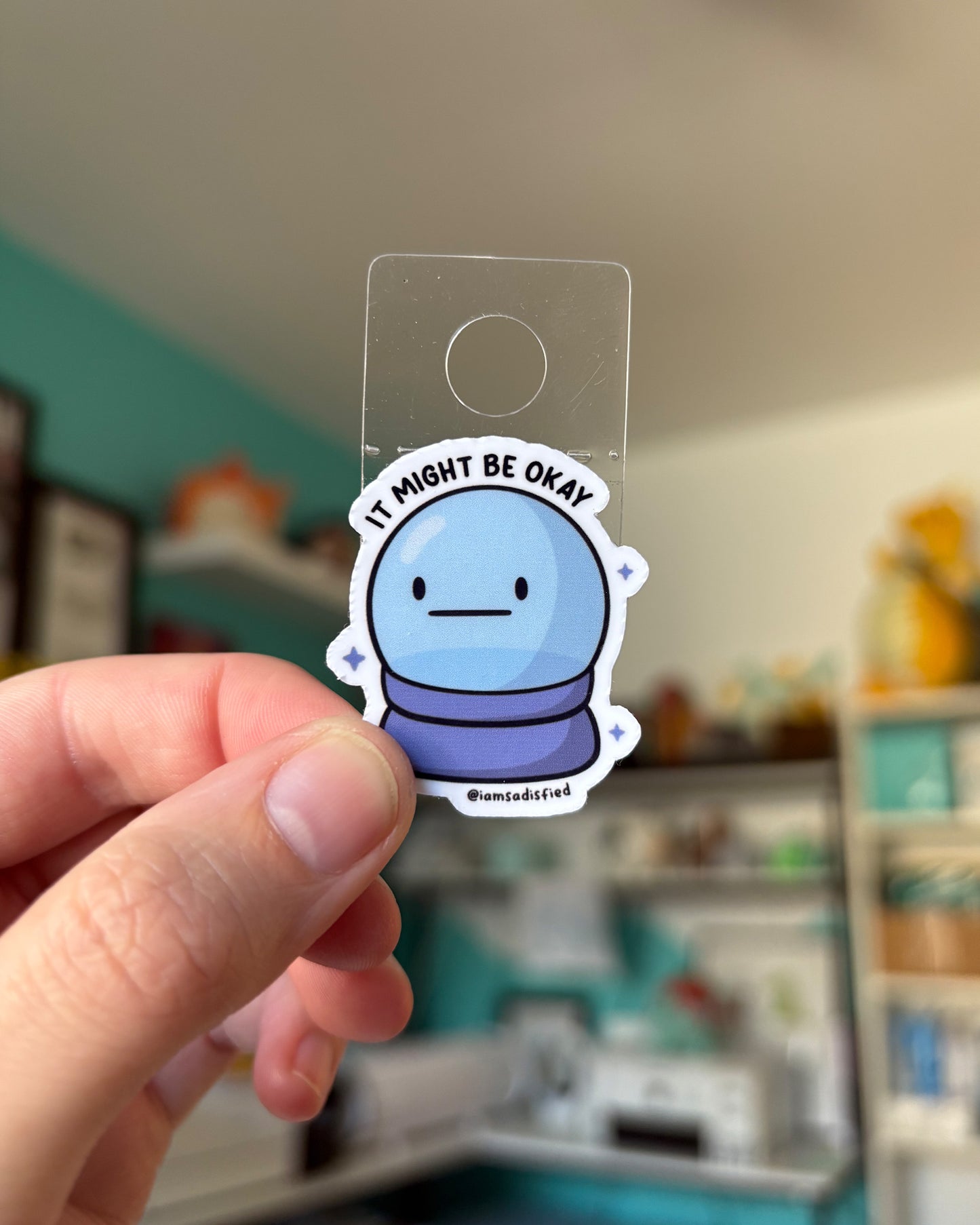 It Might Be Okay Mini Sticker